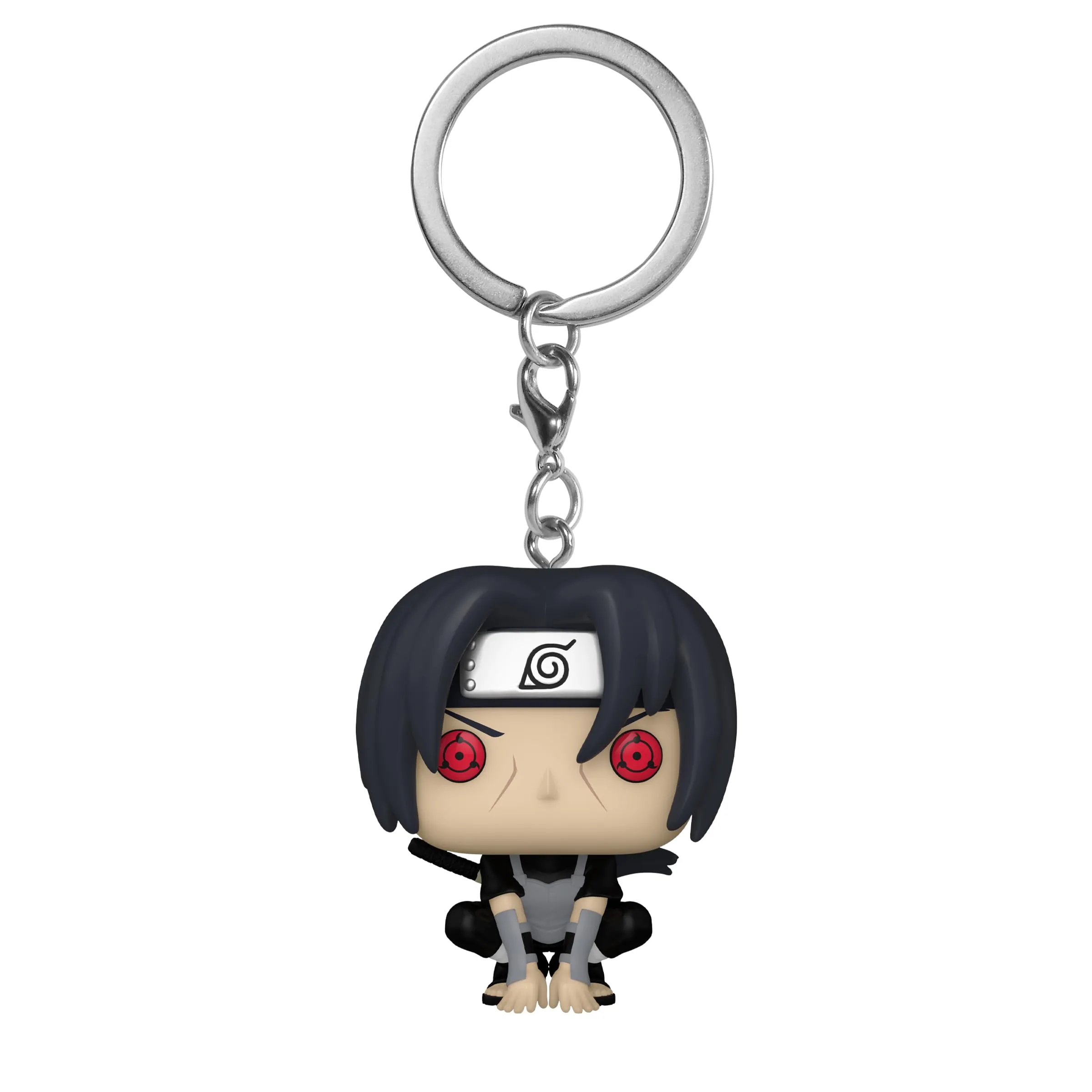 Funko POP! Keychain: Naruto - Itachi Uchiha (Moonlit) - Mini Figura da Collezione