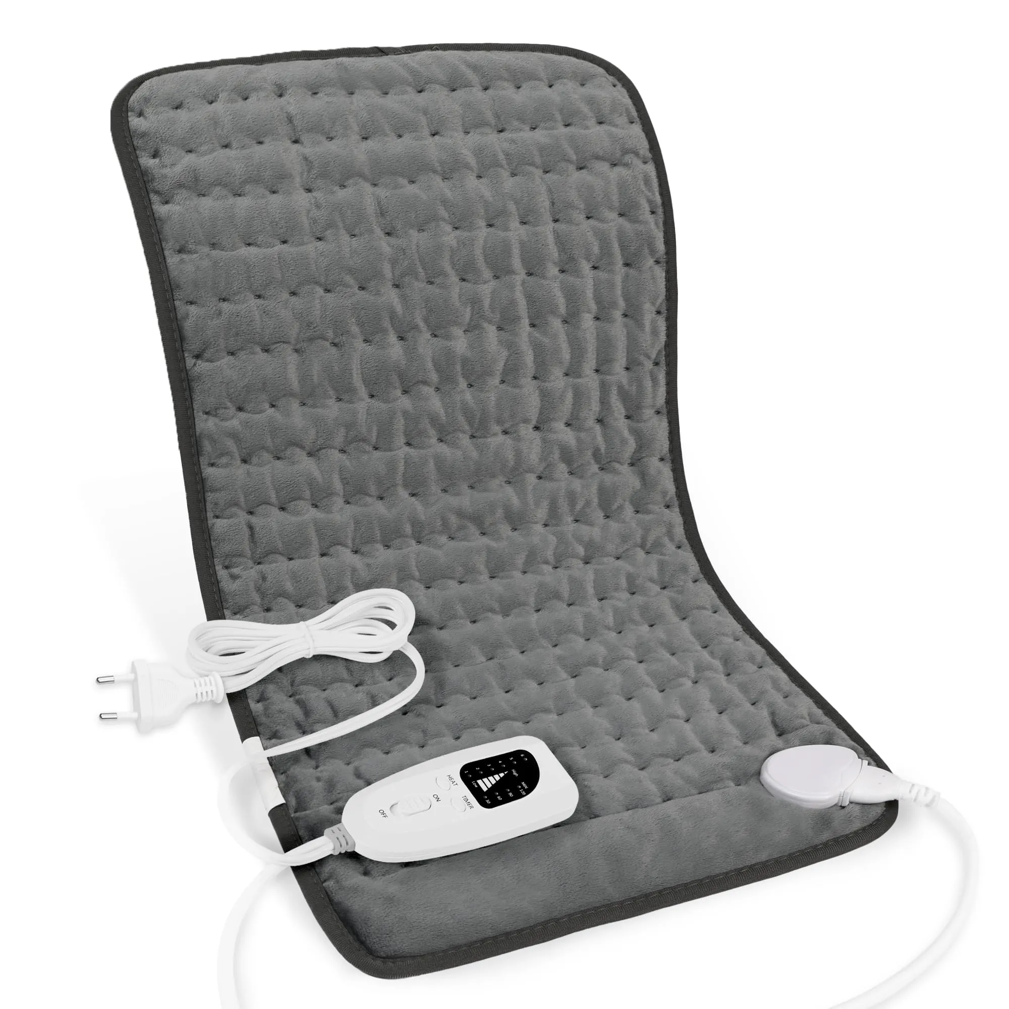 Termoforo Elettrico Multifunzione 30x60cm - Sollievo e Benessere Personalizzato