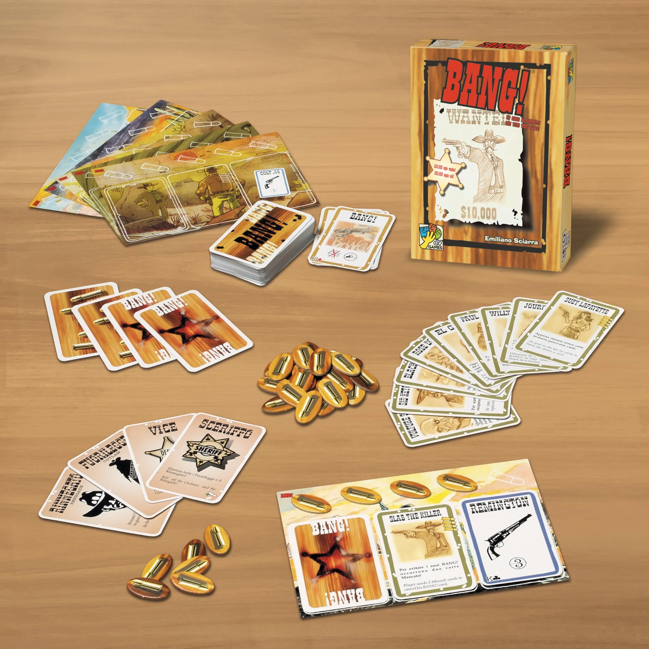 DV Giochi-Bang The Duel-Duelli di Carte per Due Giocatori-Edizione