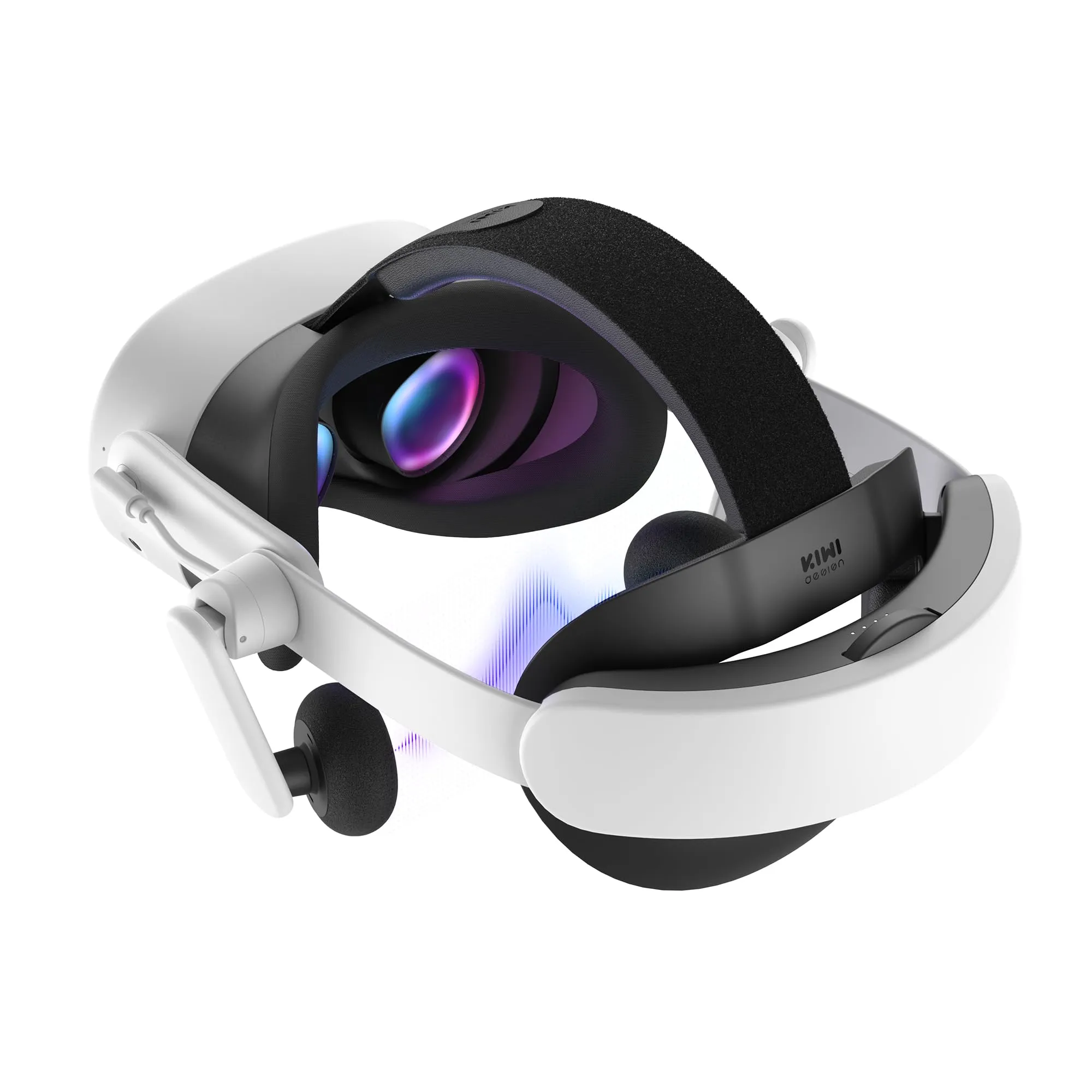 KIWI design Auricolare con Batteria per Meta Quest 3/3S - K4 Duo