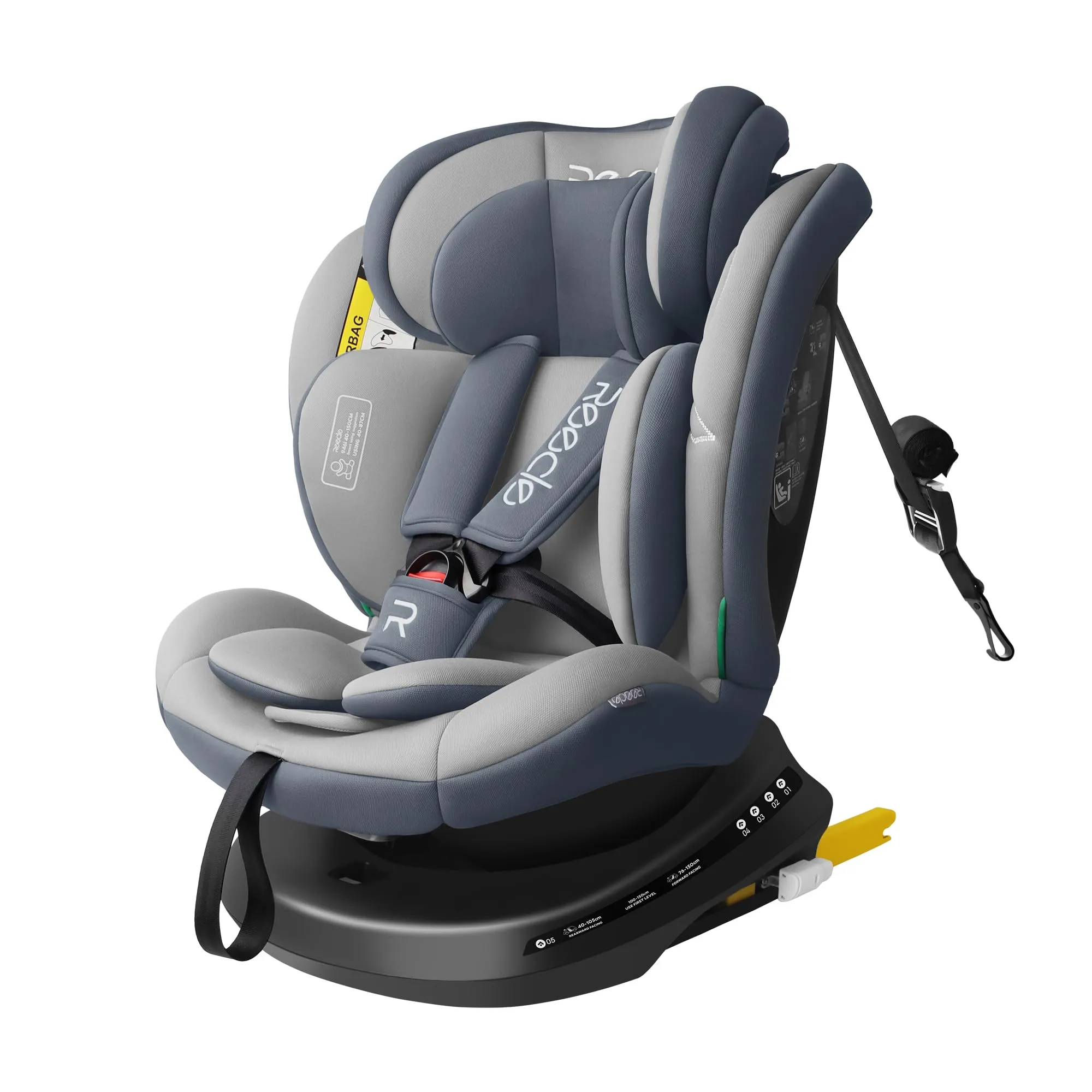 Reecle I-Size 360° Girevole Seggiolino Auto