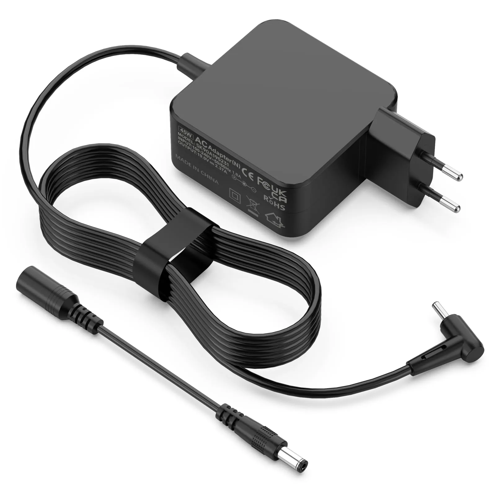 Caricatore 45W Compatibile con ASUS Vivobook Zenbook - Alimentatore PC Portatile 19V 2.37A