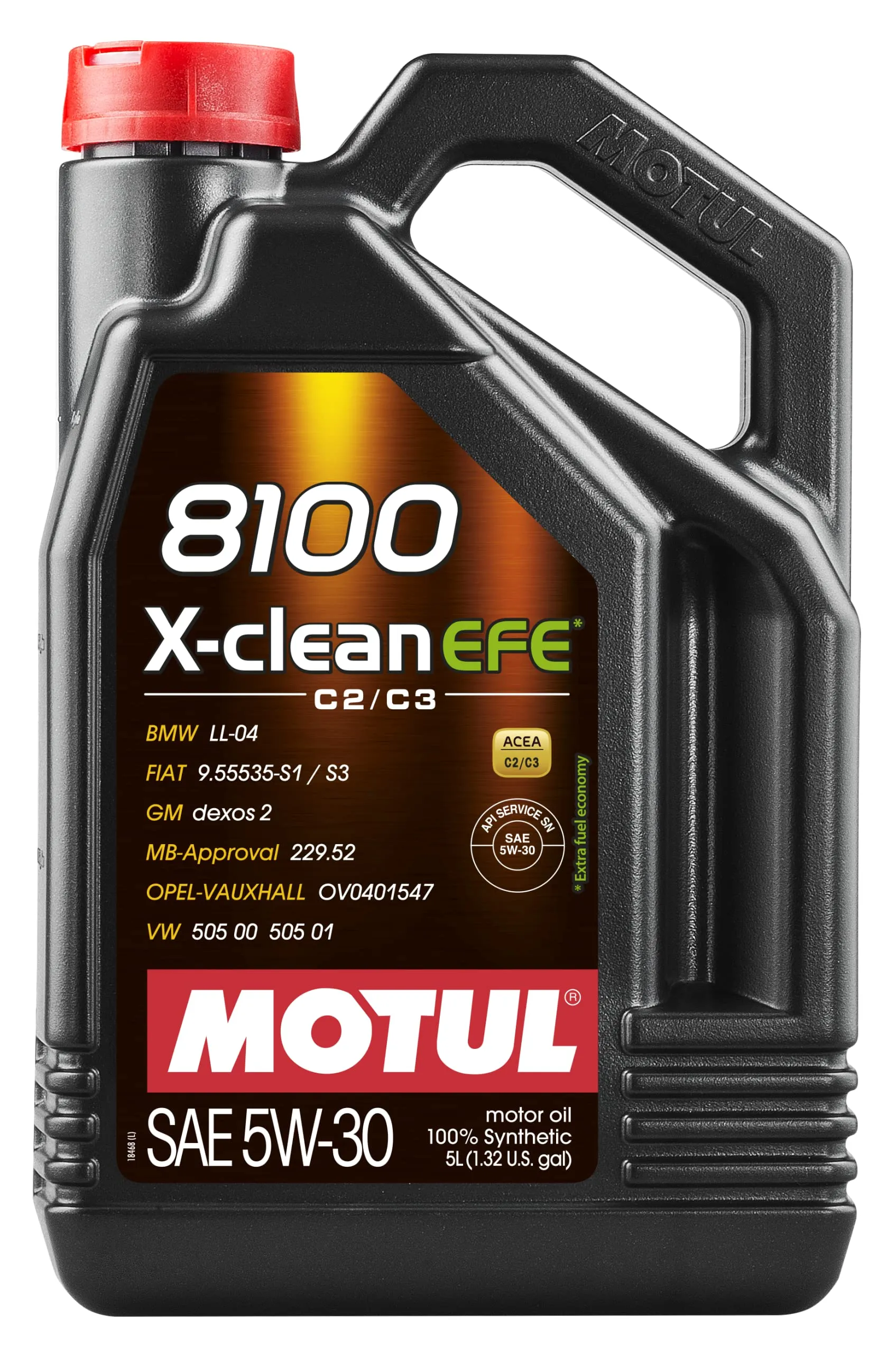 Motul 8100 X-Clean EFE 5W-30 5 Litri