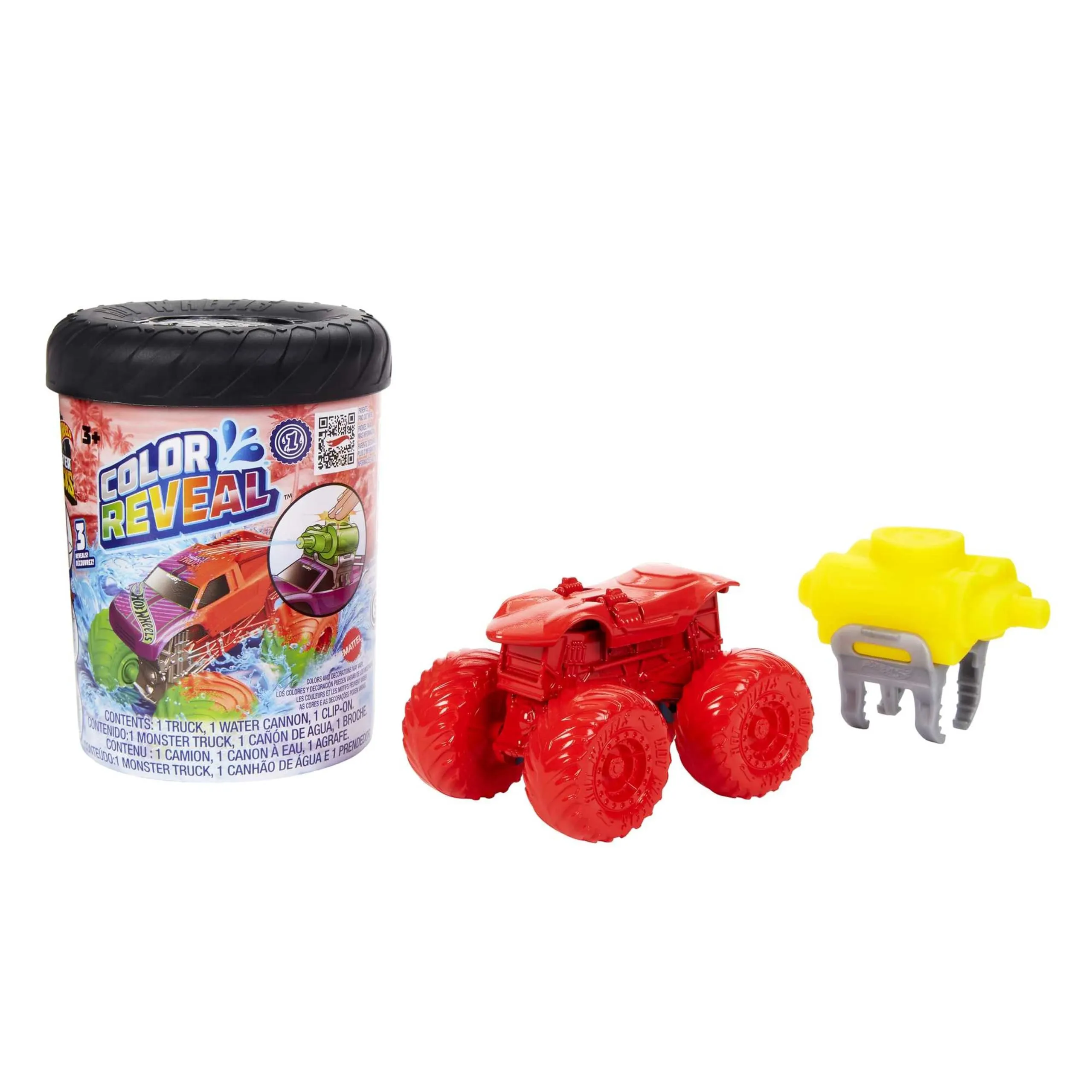 Hot Wheels Monster Trucks Color Reveal