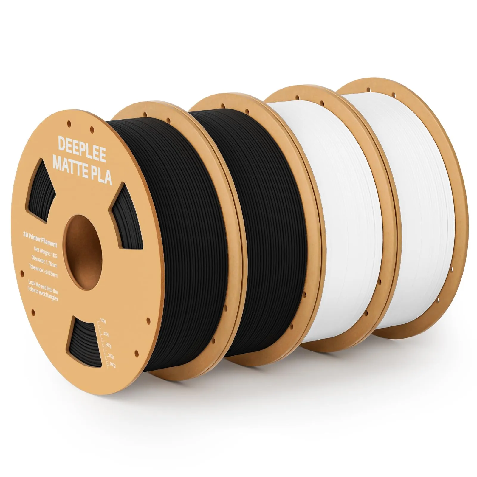 DEEPLEE Filamento Matte PLA Blu Navy 1.75mm 1KG