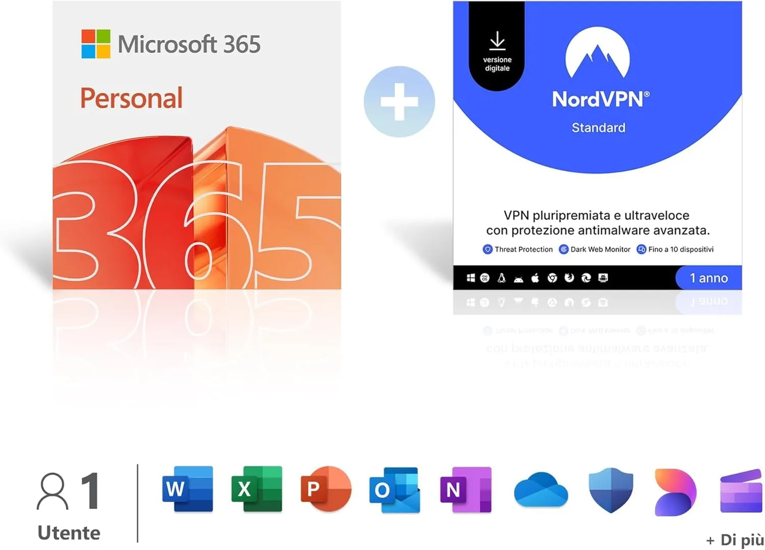 Microsoft 365 Personal + NordVPN Standard