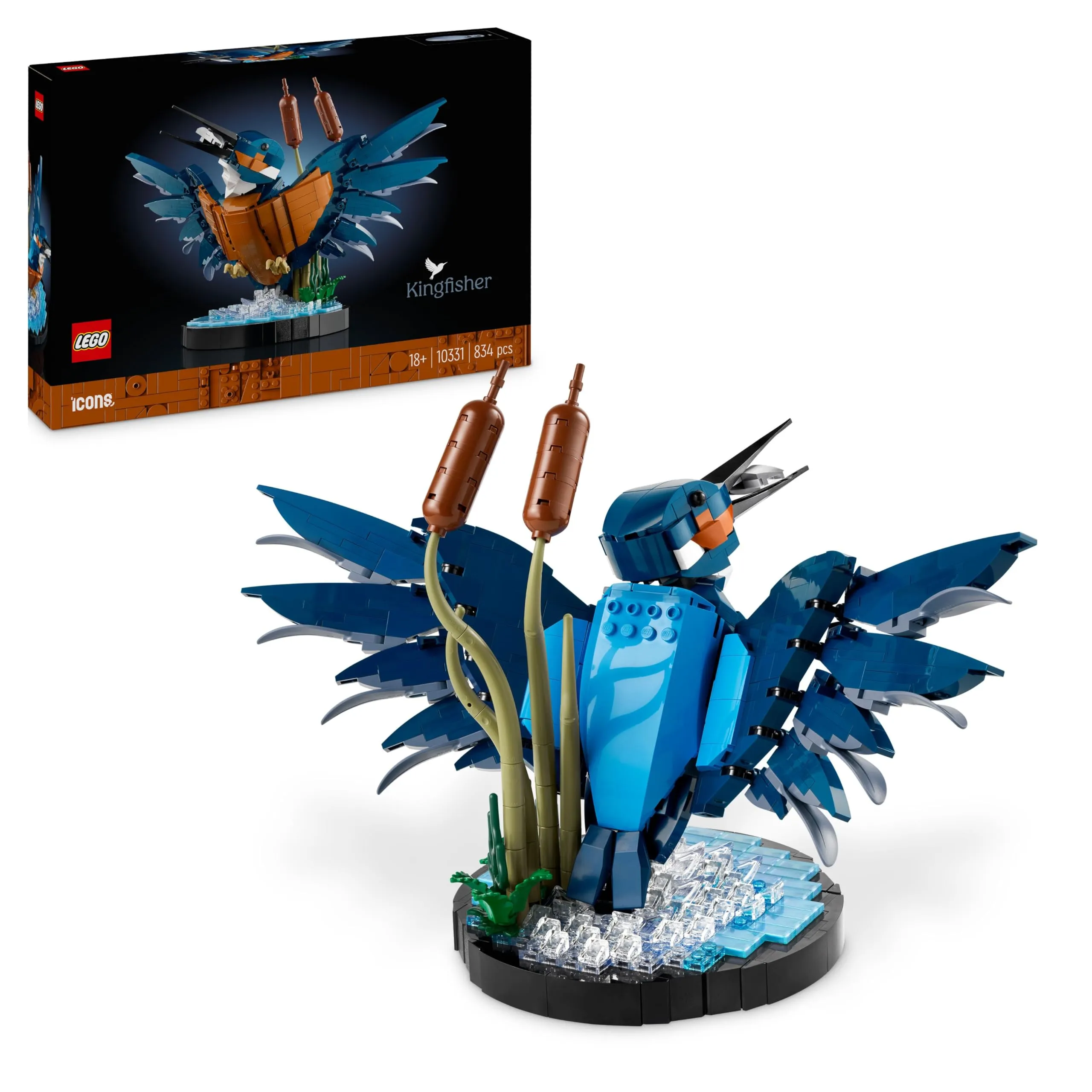 LEGO Icons Martin Pescatore, Kit Modellismo per Adulti