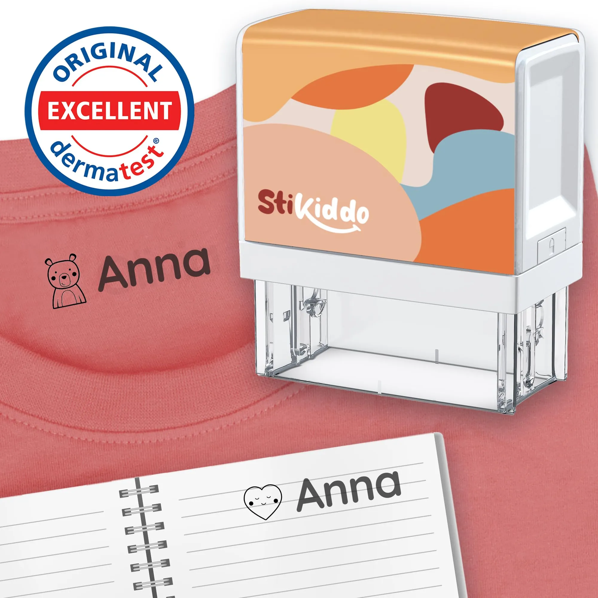 StiKiddo® Timbro Personalizzato per Bambini
