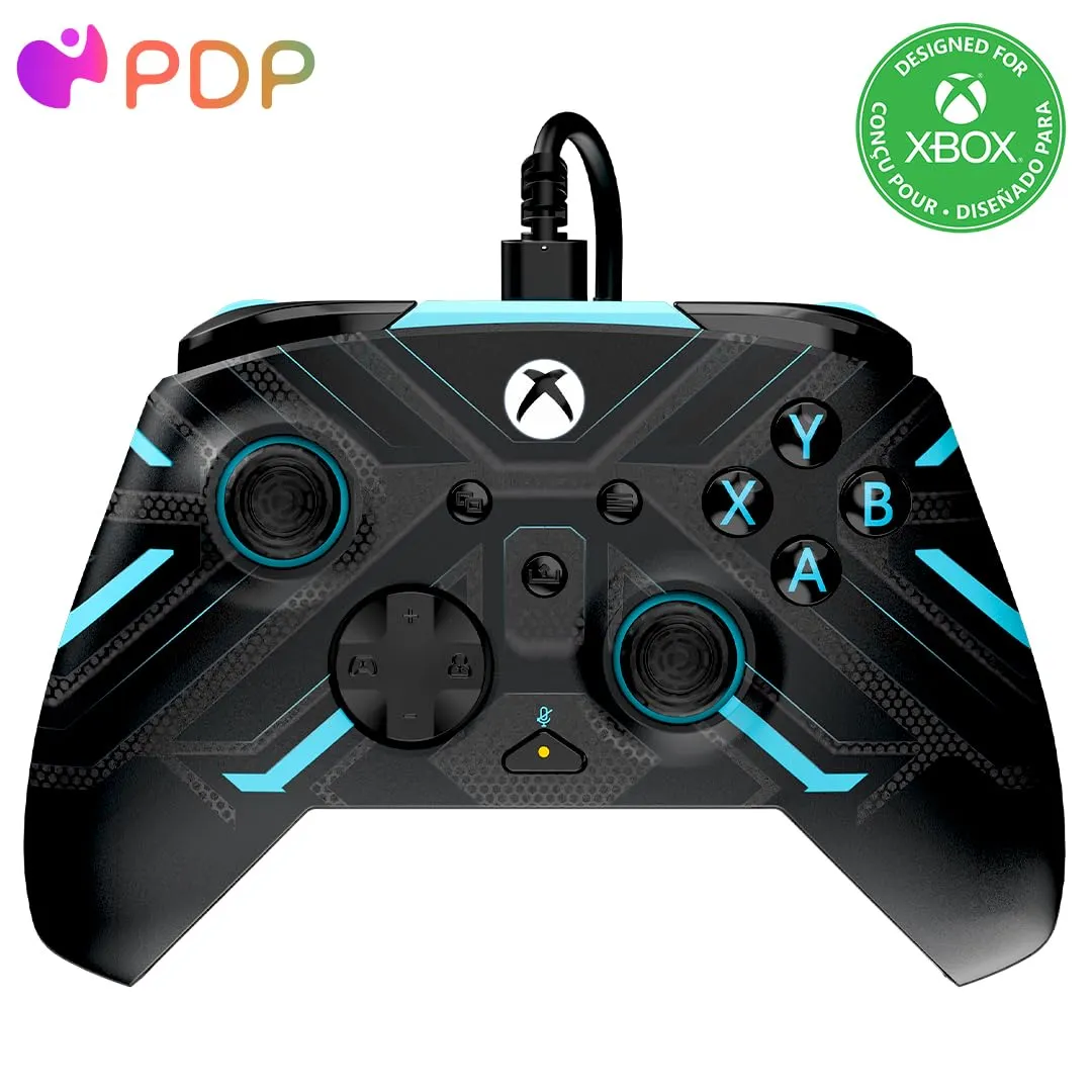 Controller Cablato Xbox REMATCH GLOW - Titan Steel