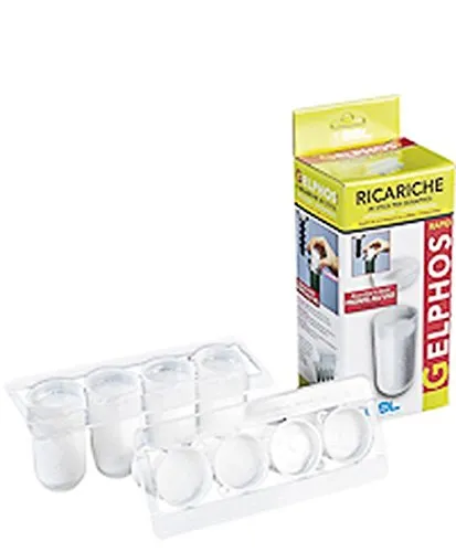 Gelphos Rapid Ricariche Polifosfato - Serie 10701160 (8 Pezzi)
