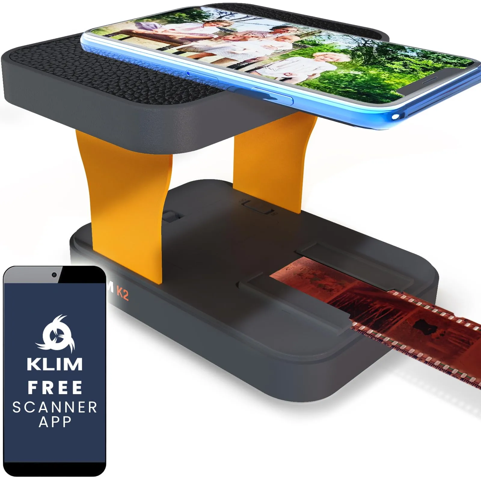 KLIM K2 Scanner per Negativi e Diapositive con Kit Sviluppo Pellicole 35mm