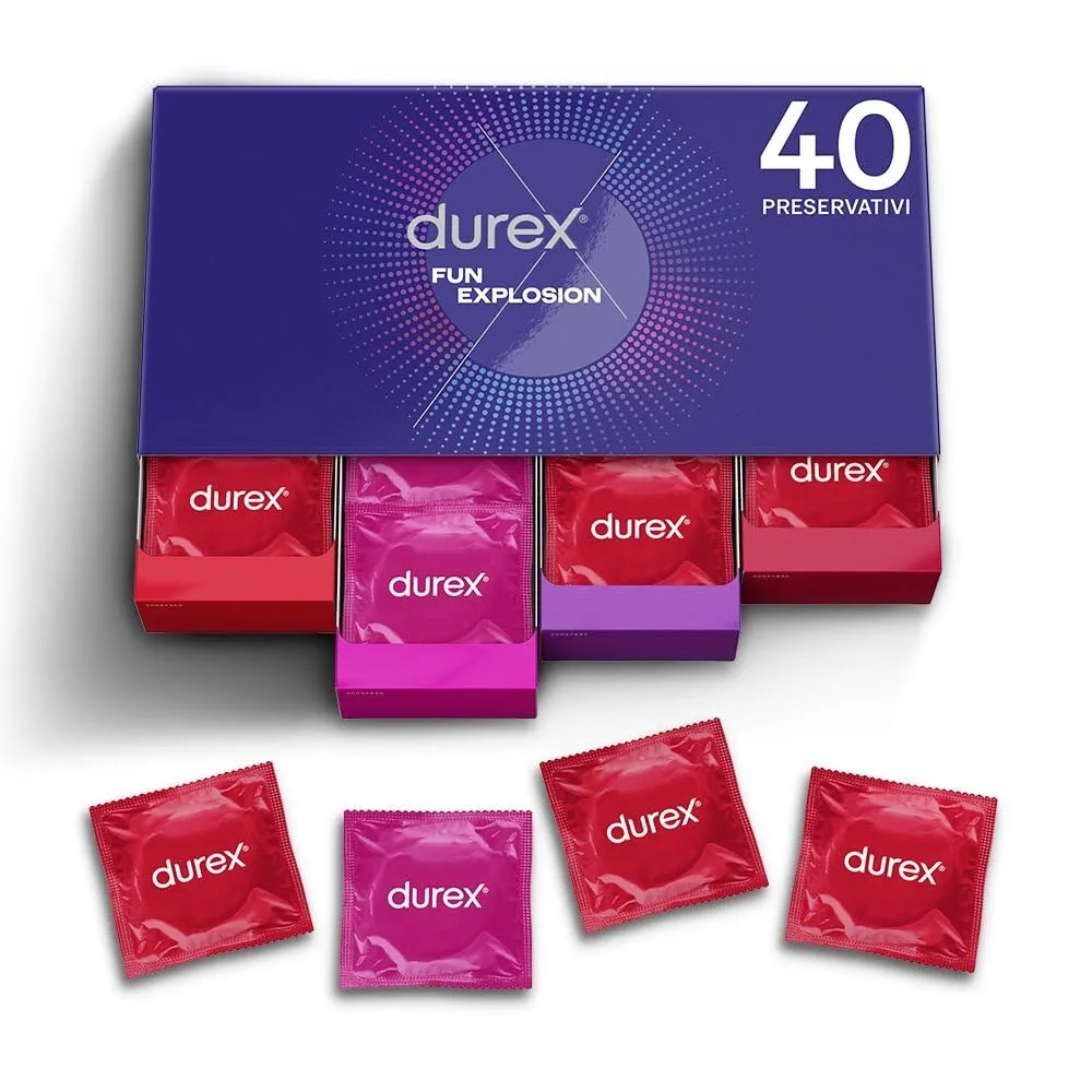 Durex Fun Explosion, Mix Preservativi Assortiti