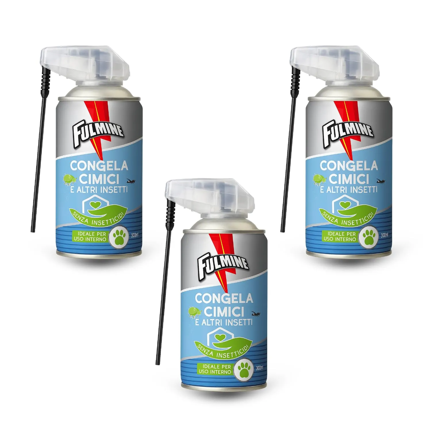 Virsus Bomboletta Spray Congela Insetti - Tripack
