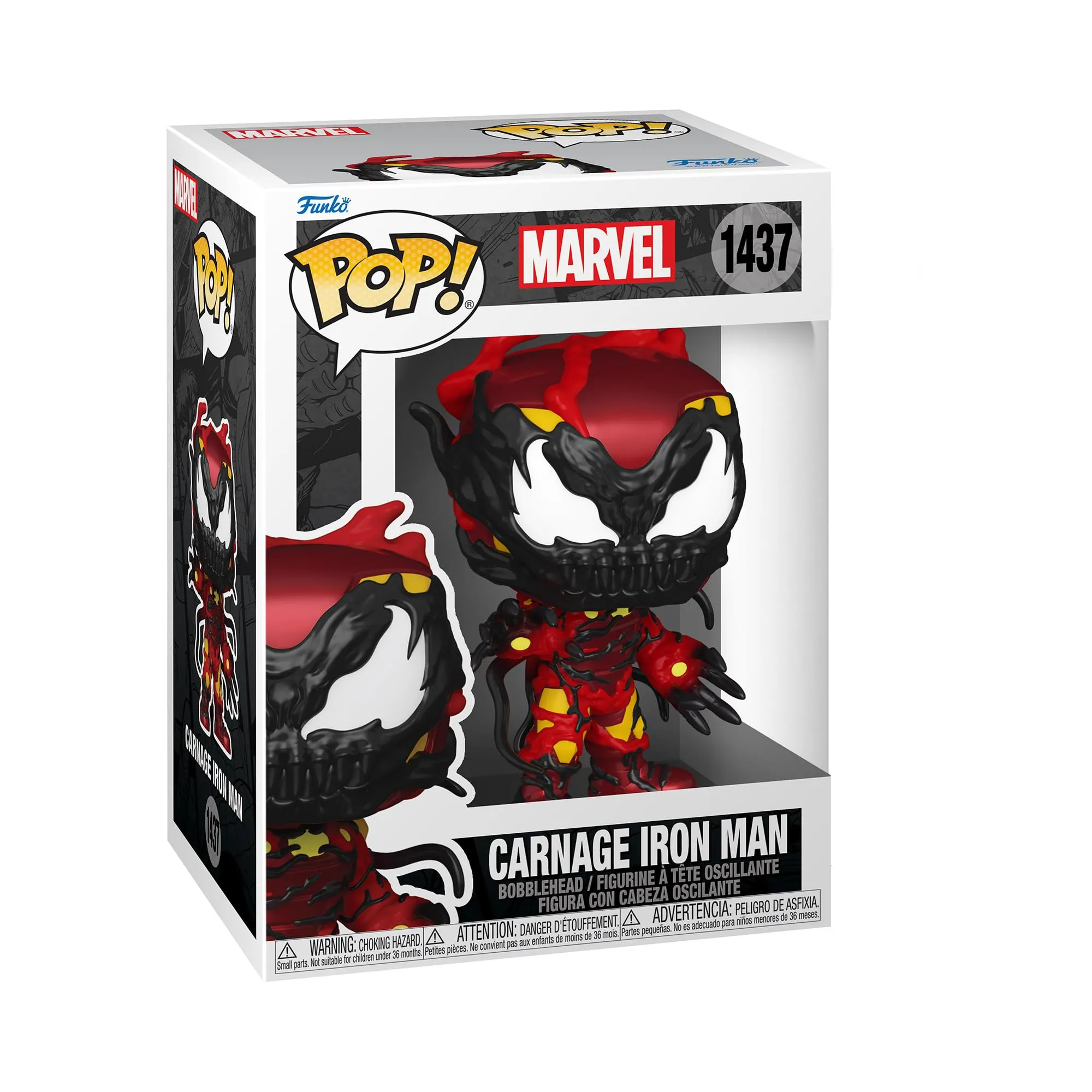 Funko Pop! Marvel: Carnage Iron Man - Vinyl Figure #1437