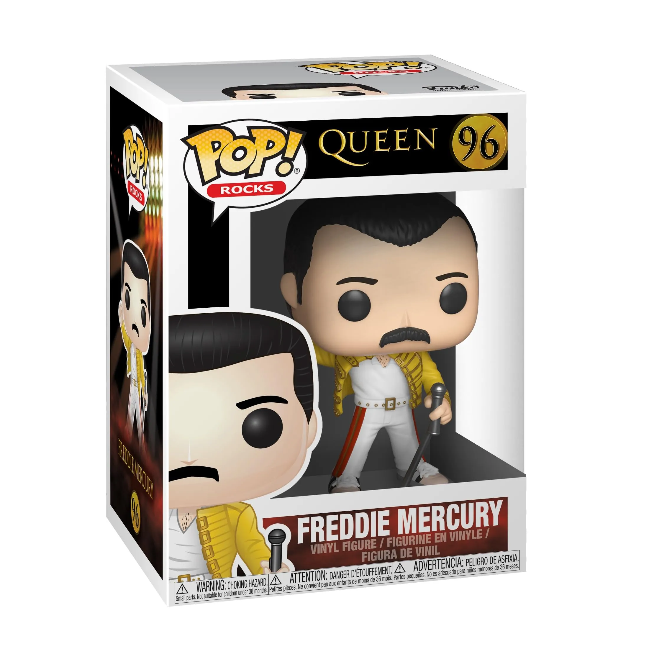 Funko Pop! Rocks: Queen - Freddie Mercury Wembley 1986
