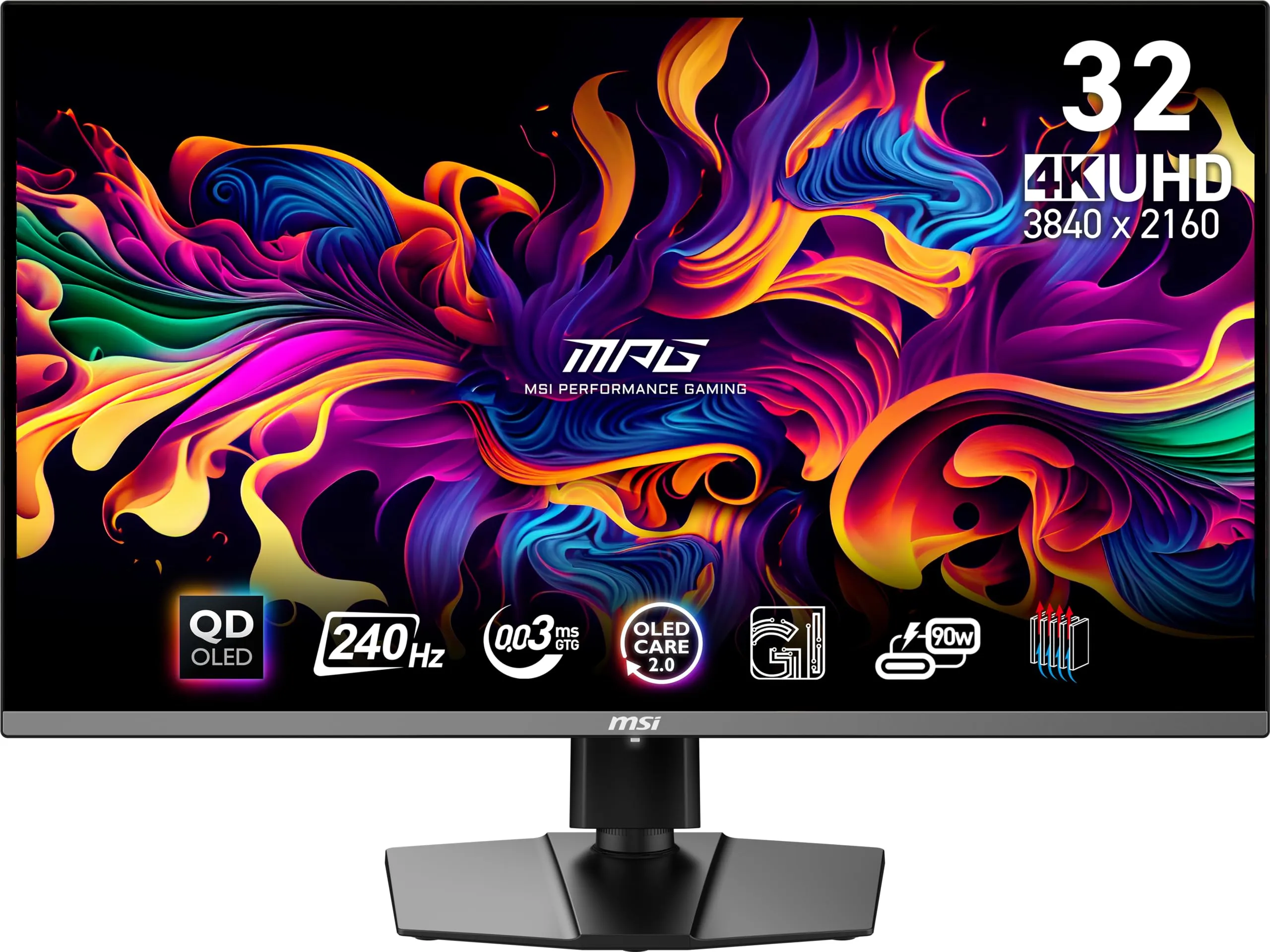 MSI MPG 321URX QD-OLED - Monitor Gaming 4K UHD 31.5 pollici