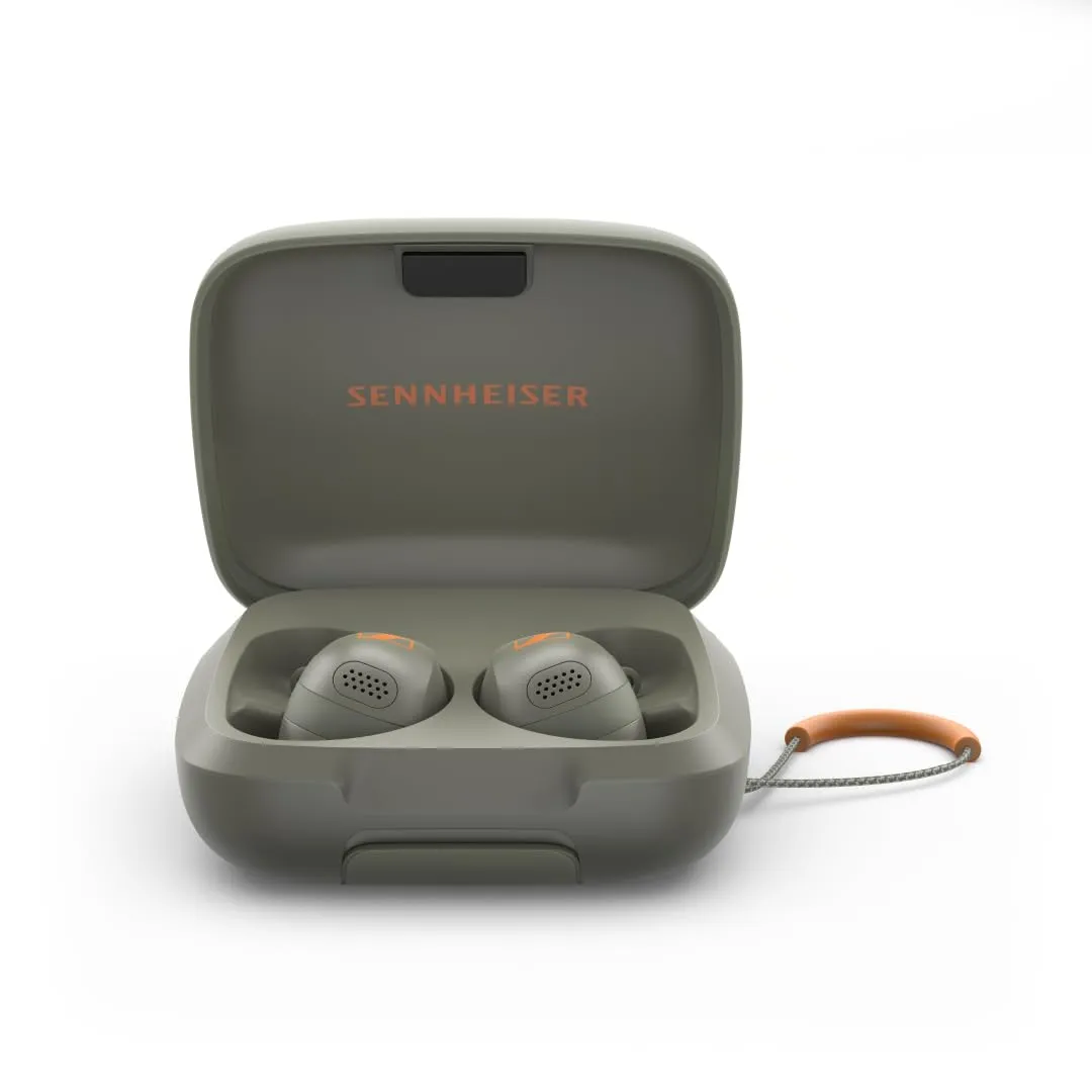 Sennheiser MOMENTUM Sport - Cuffie Bluetooth con Monitoraggio della Frequenza Cardiaca e Temperatura Corporea