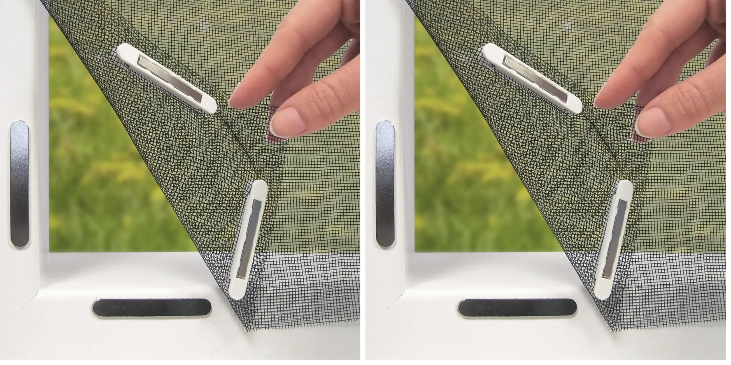 EASYmaxx Zanzariera per finestre con Magic Click