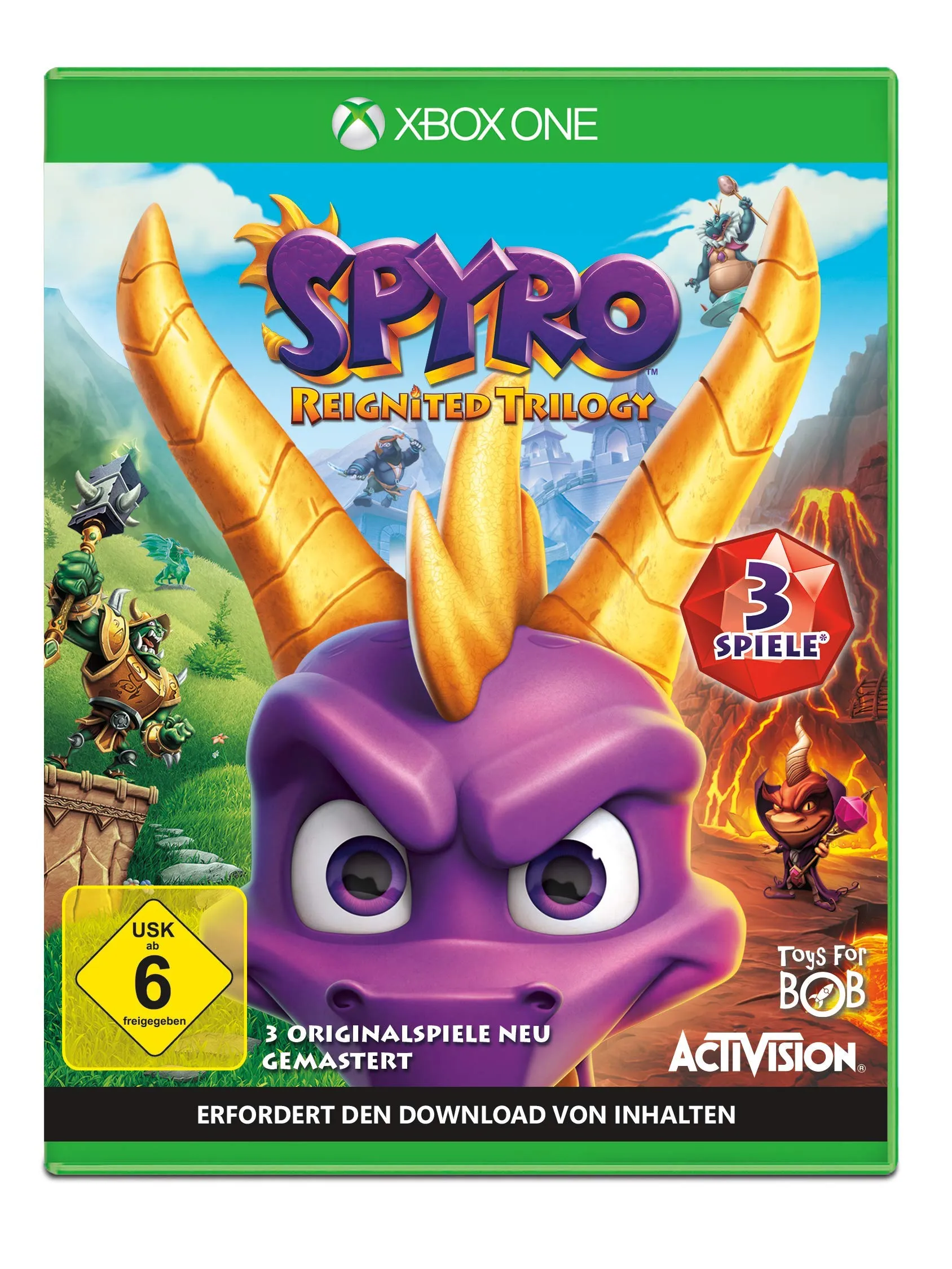 Spyro Reignited Trilogy - Xbox One (Versione Tedesca)