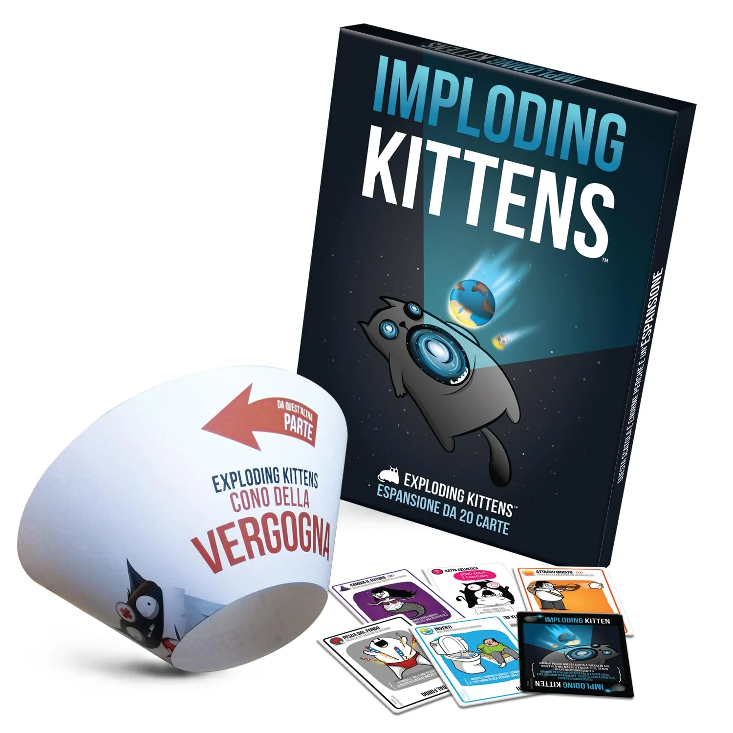 Asmodee - Imploding Kittens - Espansione per Exploding Kittens