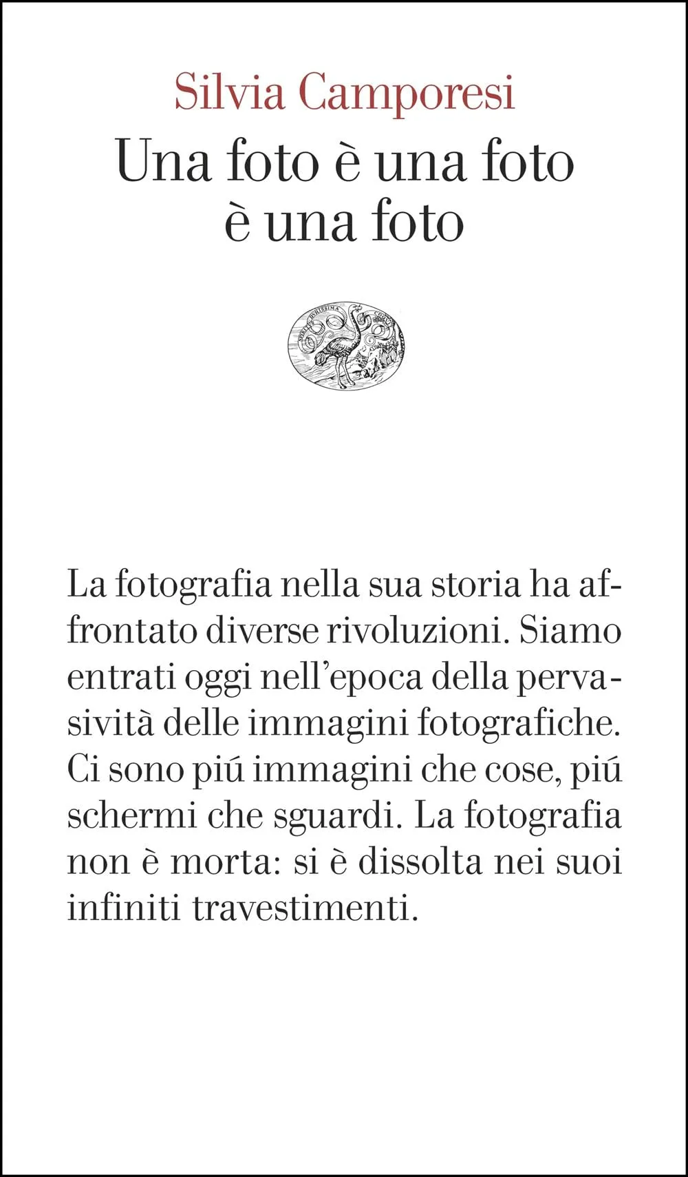 Una foto è una foto è una foto