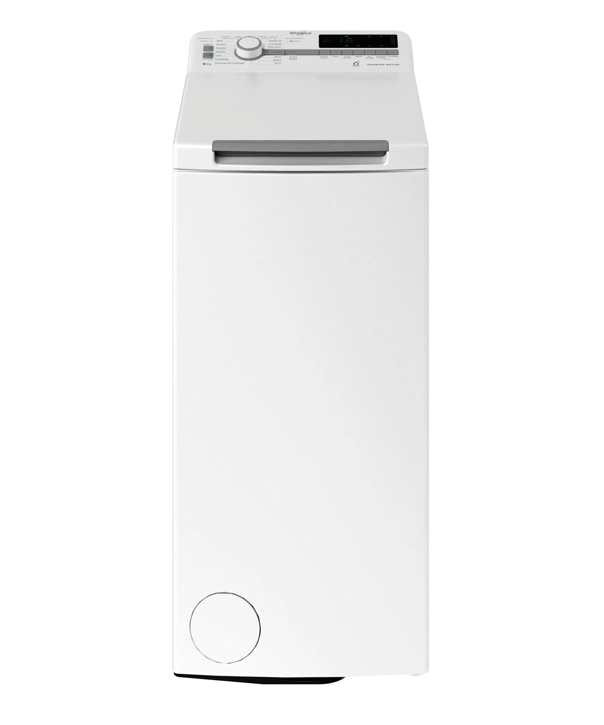 Whirlpool TDLR 6251BS IT/1 - Lavatrice Carica dall'Alto Slim 6 Kg