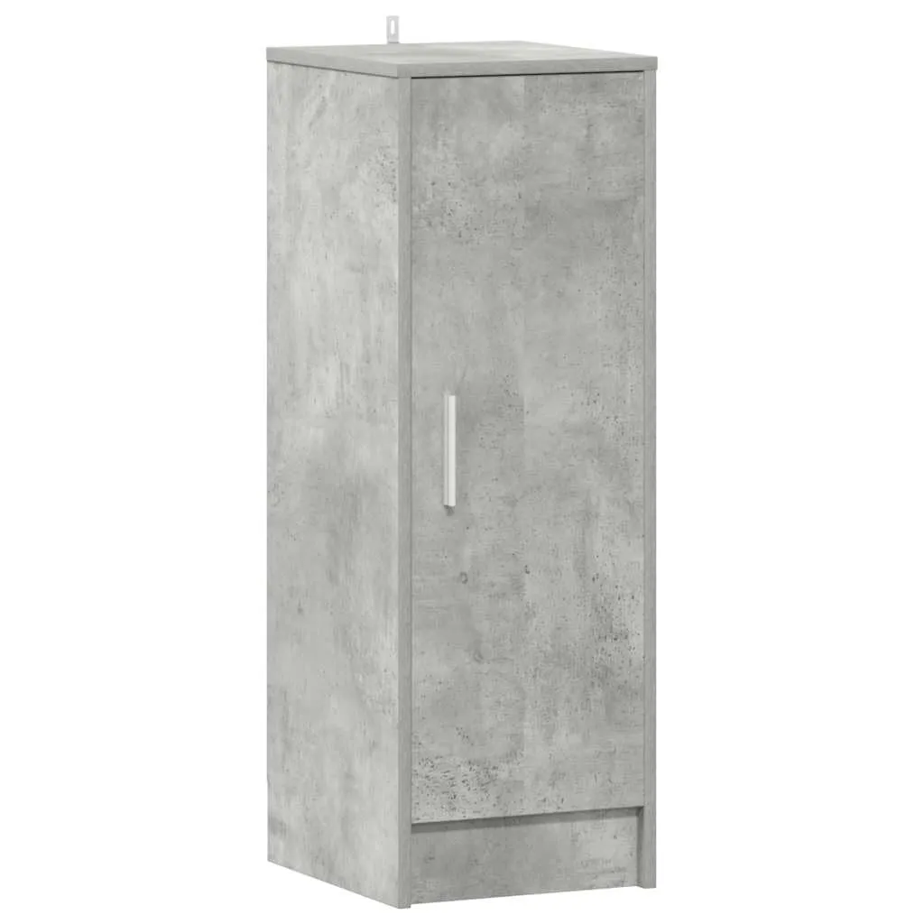 vidaXL Scarpiera Grigio Cemento Salvaspazio - Design Moderno e Funzionale