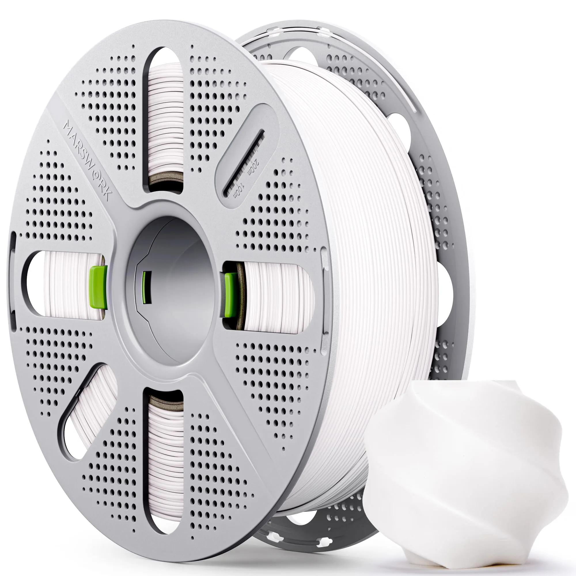 MarsWork Filamento PLA 1,75mm Ciano per Stampanti 3D