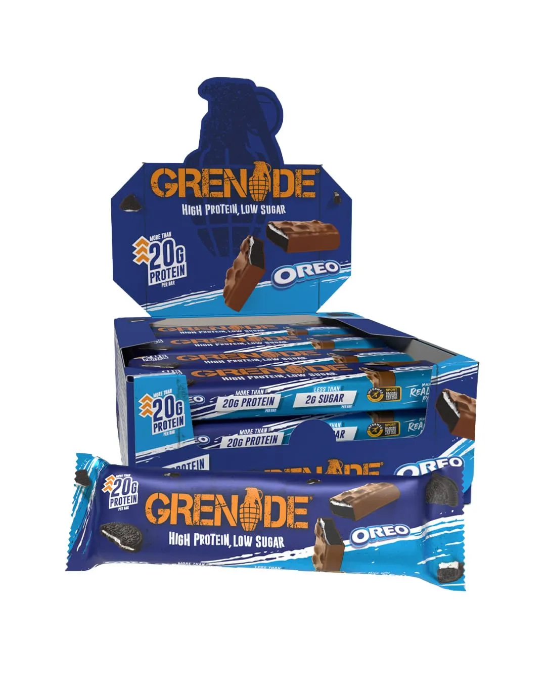 Grenade Barretta Proteica OREO - 12 x 60g