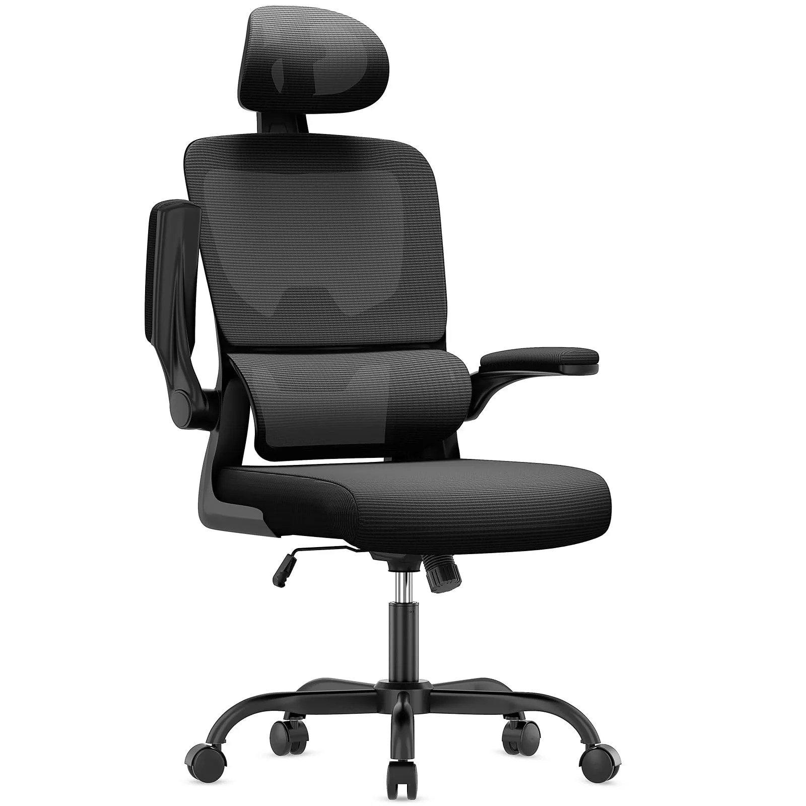 Naspaluro Sedia da Ufficio Ergonomica con Supporto Lombare Adattativo