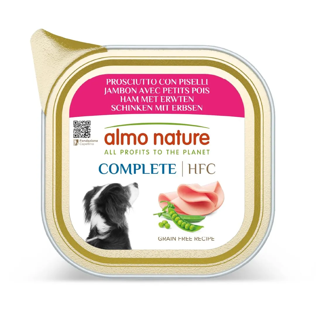 Almo Nature HFC Complete Prosciutto e Piselli per Cani Adulti