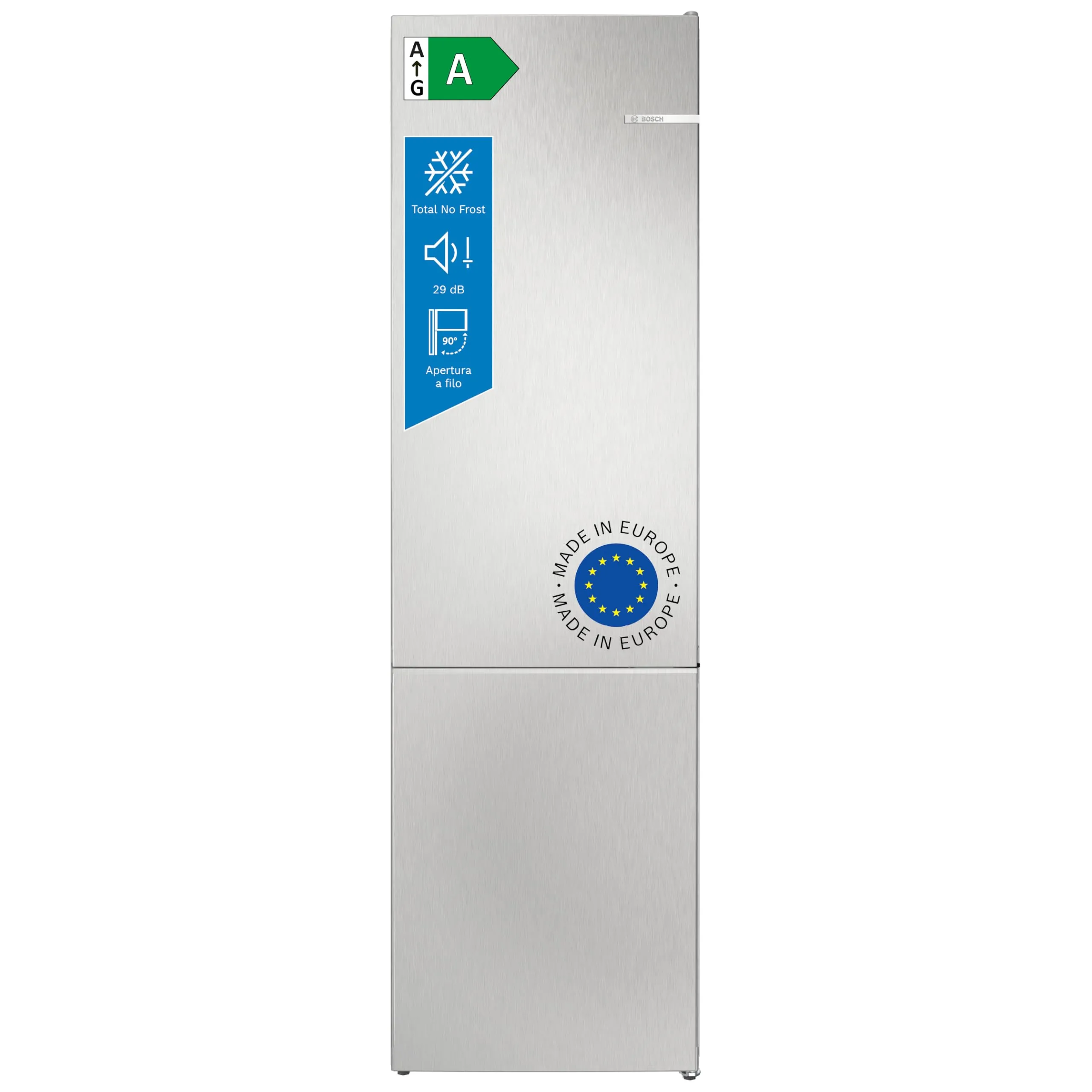 Bosch KGN392LAG Serie 4 Frigorifero Combinato Total No Frost