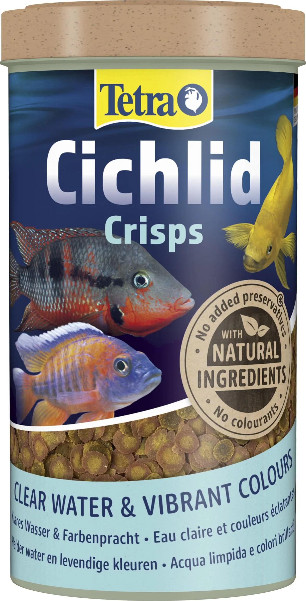 Tetra PRO Cichlid - Mangime Premium in Crisp per Ciclidi - 500ml