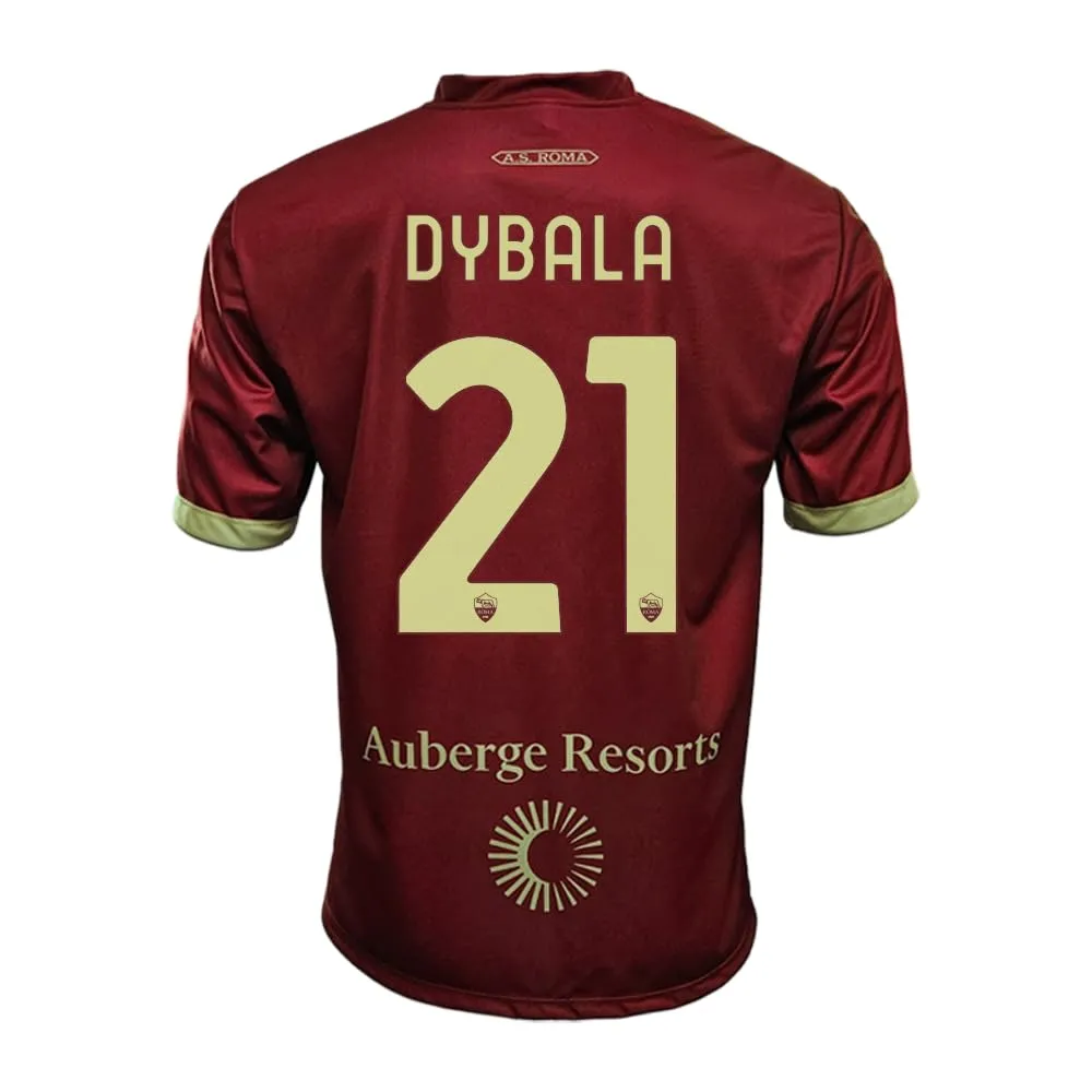 AS Roma Maglia Replica Ufficiale Home 2023/2024 - Personalizzabile Dybala