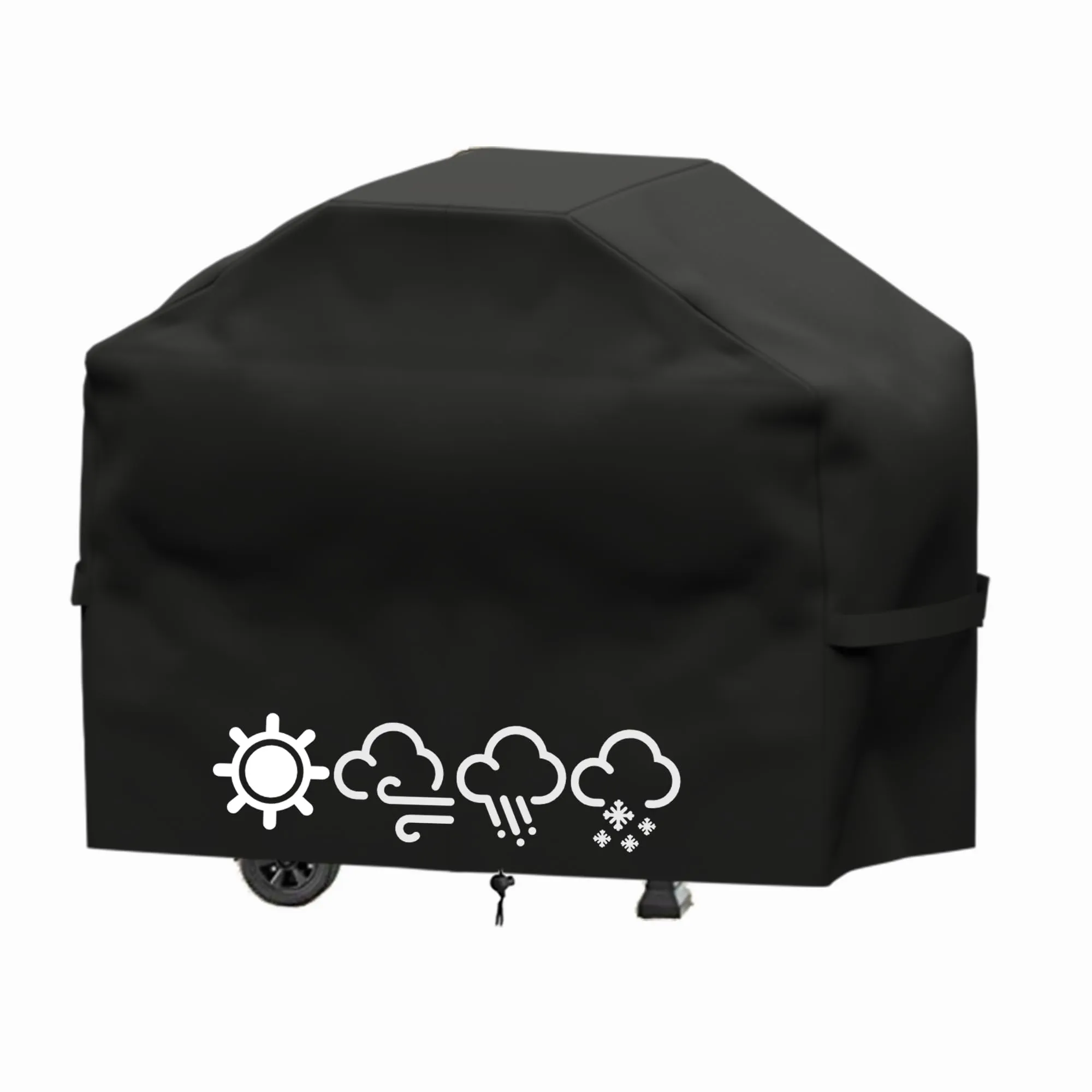 Copertura Barbecue da Esterno Impermeabile 145x61x117 cm