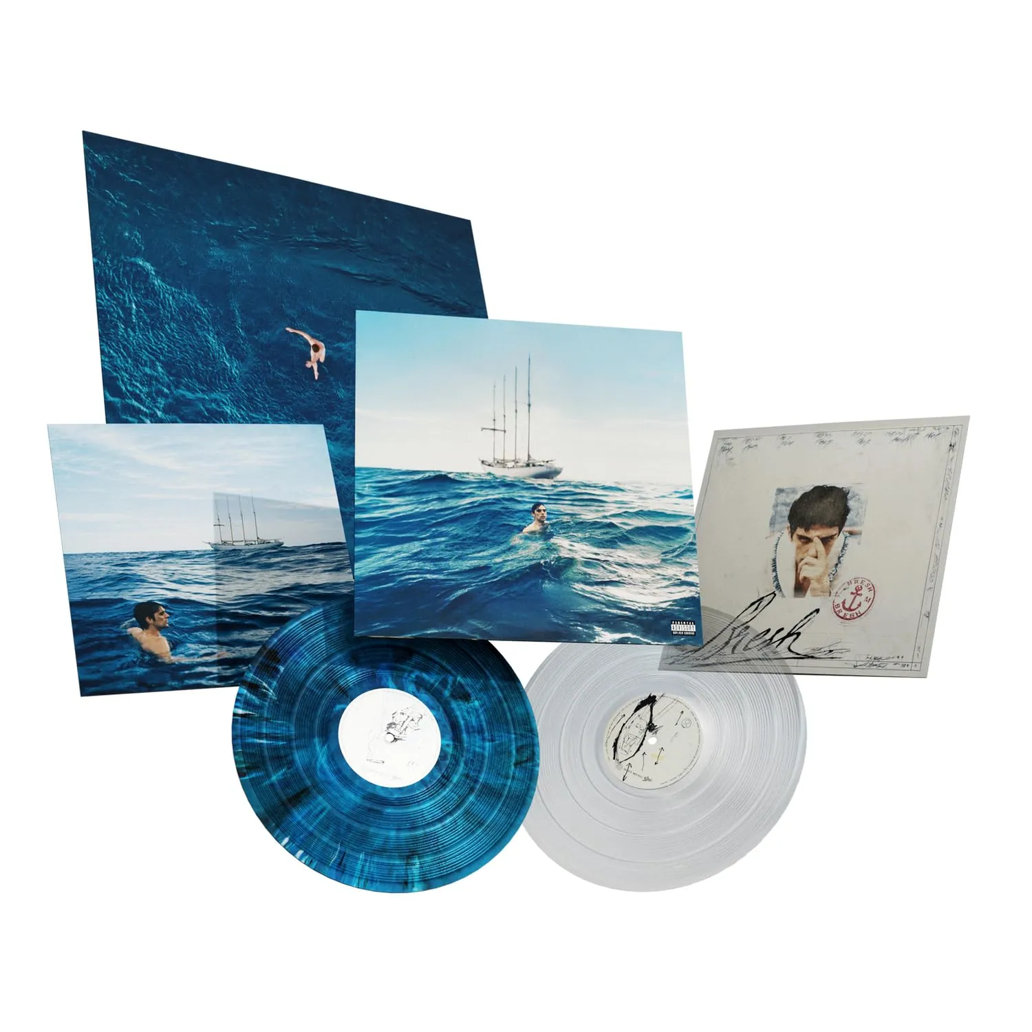 Mediterraneo - 2LP Sea Marbled Blue + Transparent