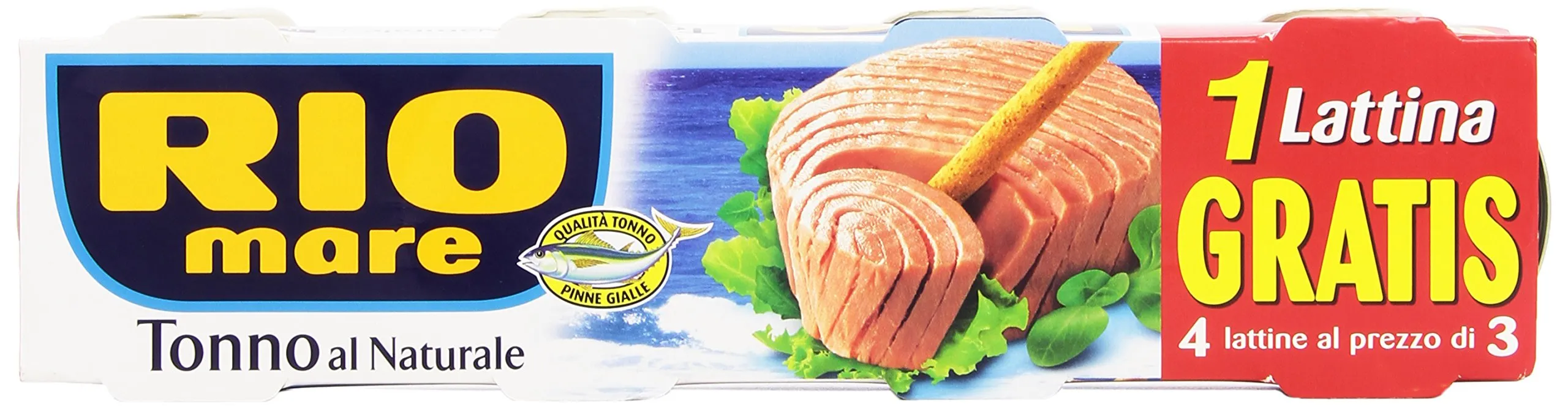 Rio Mare Tonno al Naturale - 12 Lattine da 80g
