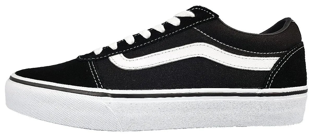 Vans Ward Canvas - Scarpe da Ginnastica Basse Uomo, Nero