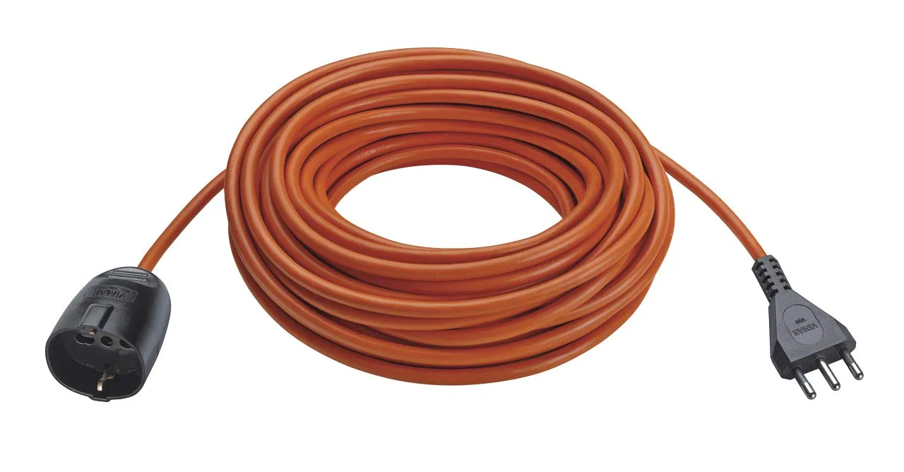 Vimar 0R32394 Prolunga Elettrica Universale 20 Metri Arancione