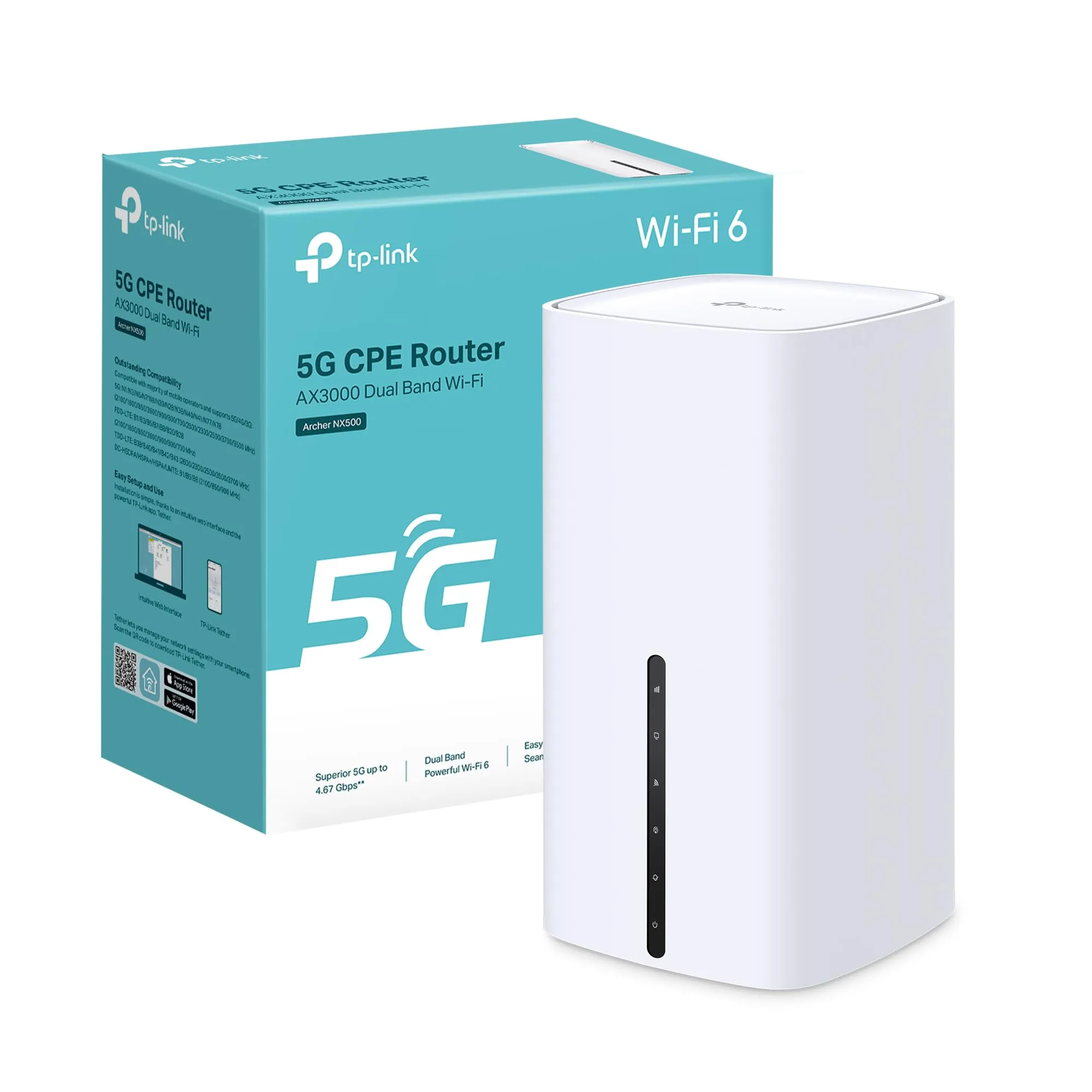 TP-Link Archer NX500 Router 5G Wi-Fi 6 AX3000