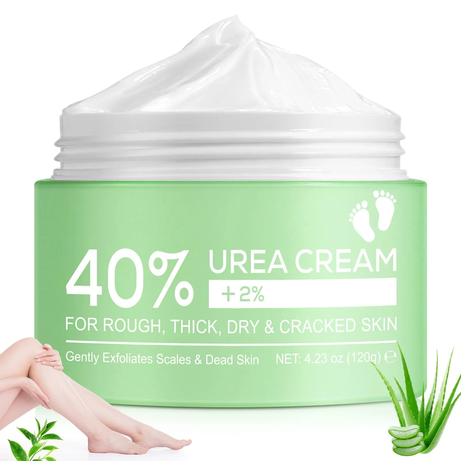 Crema Urea 40% per Piedi, Mani e Corpo