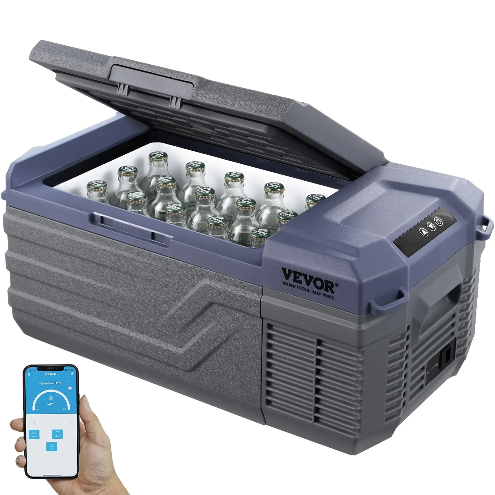 VEVOR Frigorifero Portatile 15L per Auto, Camper e Casa