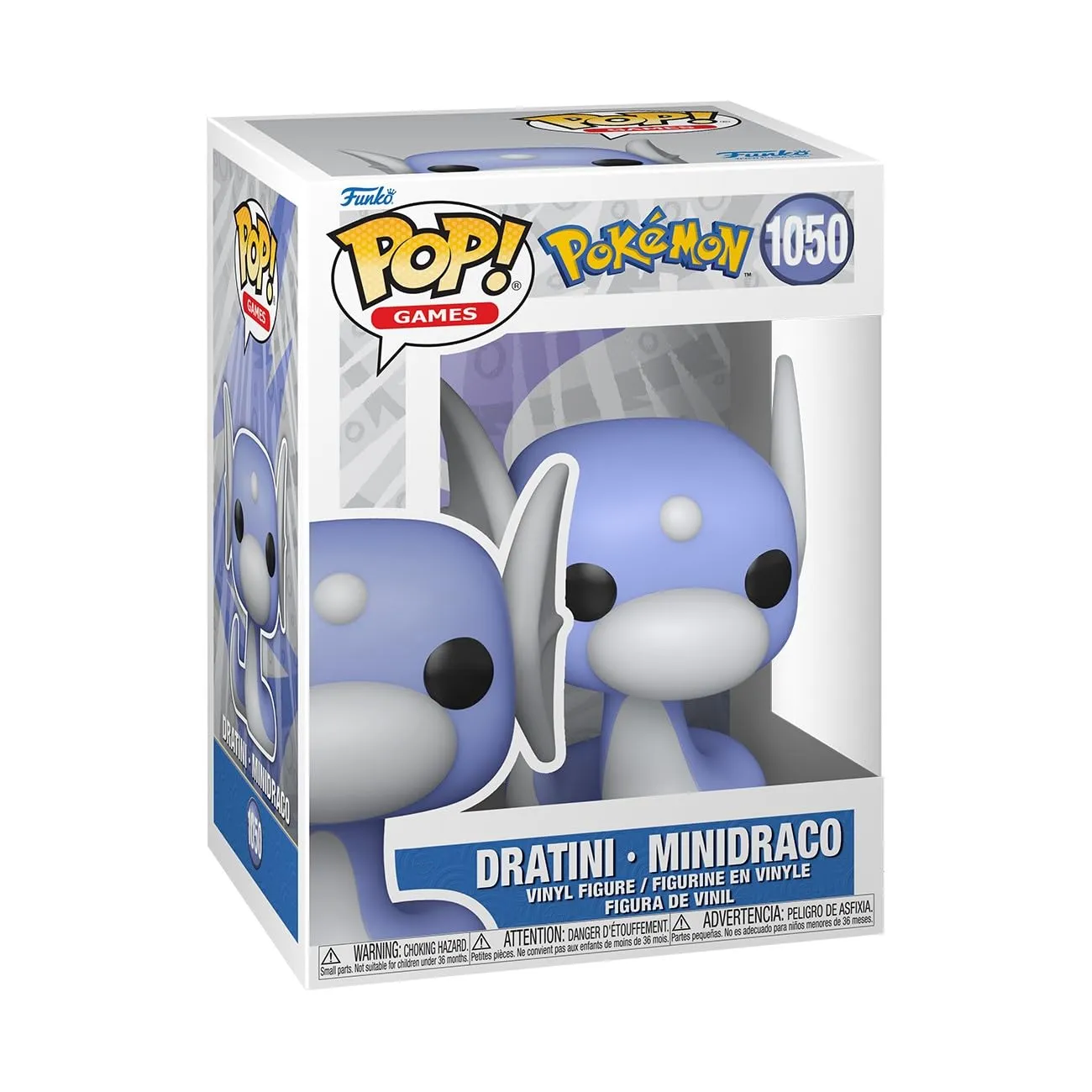 Funko Pop! Games: Pokemon - Dratini - Figura in Vinile da Collezione