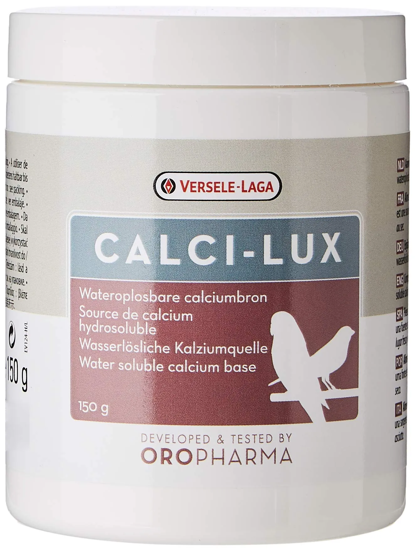 Oropharma Calci-Lux 150gr - Integratore di Calcio per Uccelli
