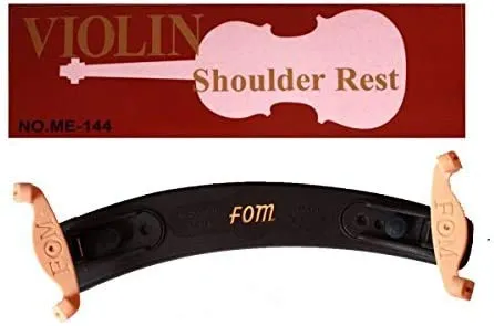 FOM Spalliera Poggiaspalla Regolabile tipo KUN per Violino 3/4 4/4