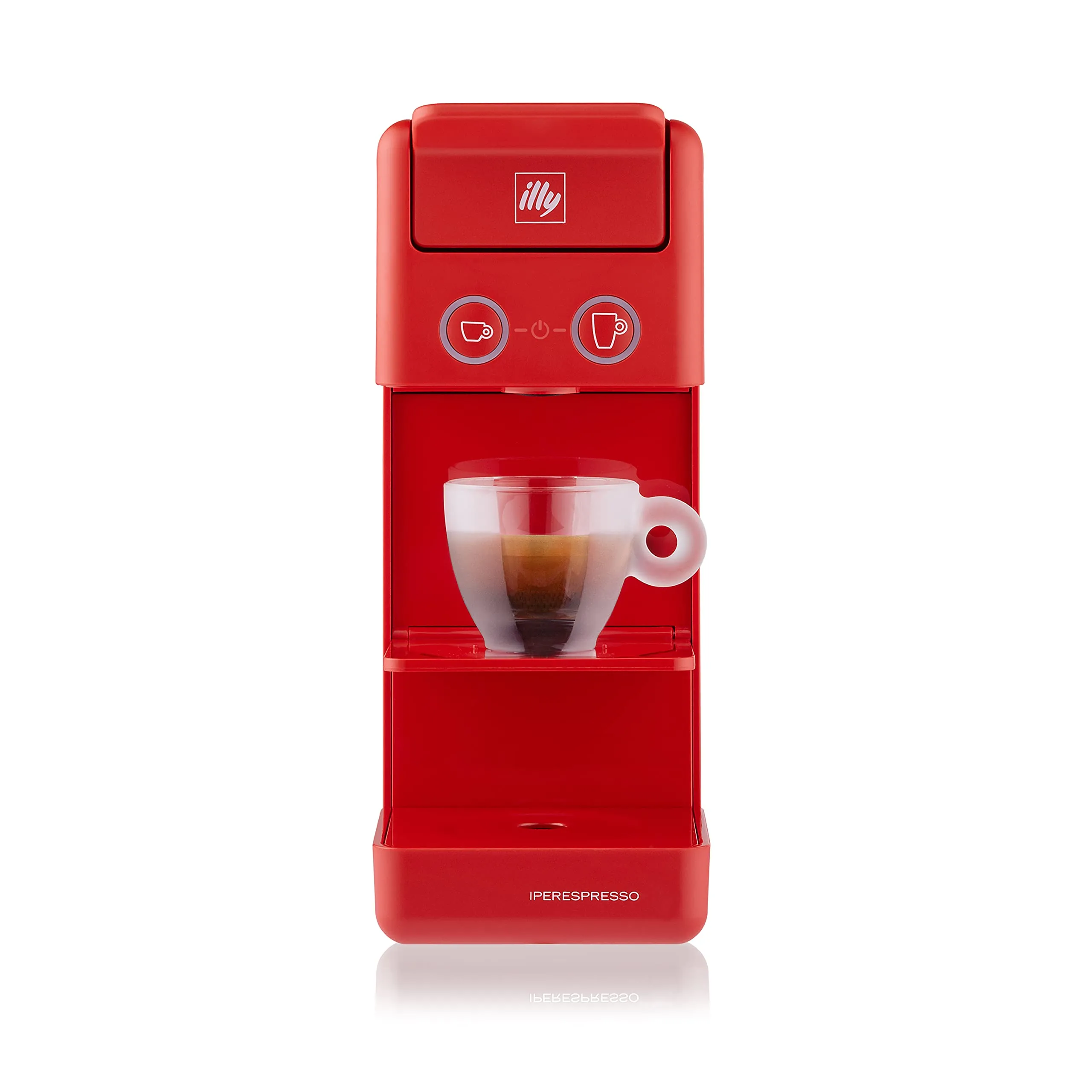 illy Y3.3 Iperespresso: Macchina da Caffè a Capsule, Rossa