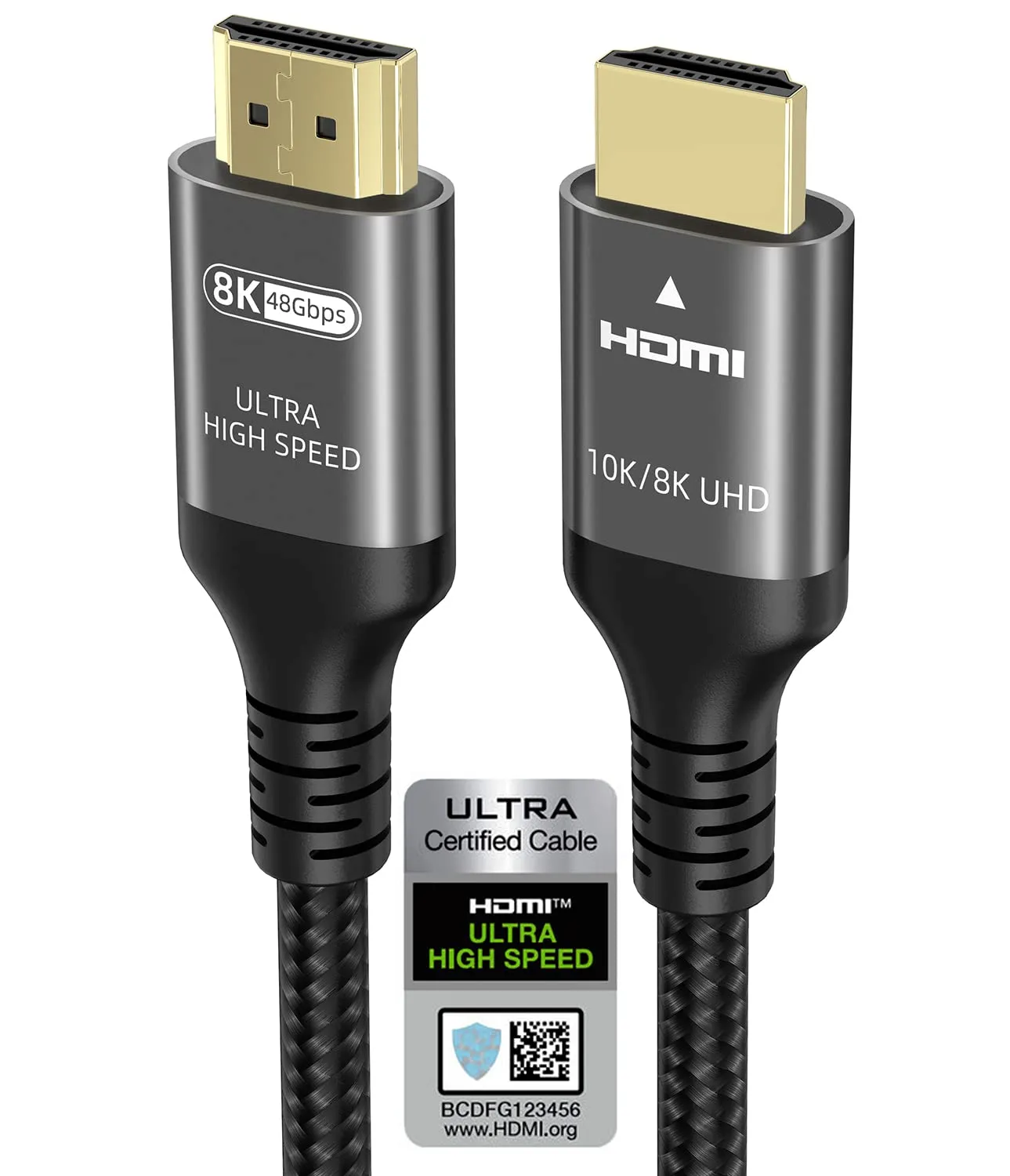 Ubluker Cavo HDMI 8K/10K 48Gbps - 1.5 Metri