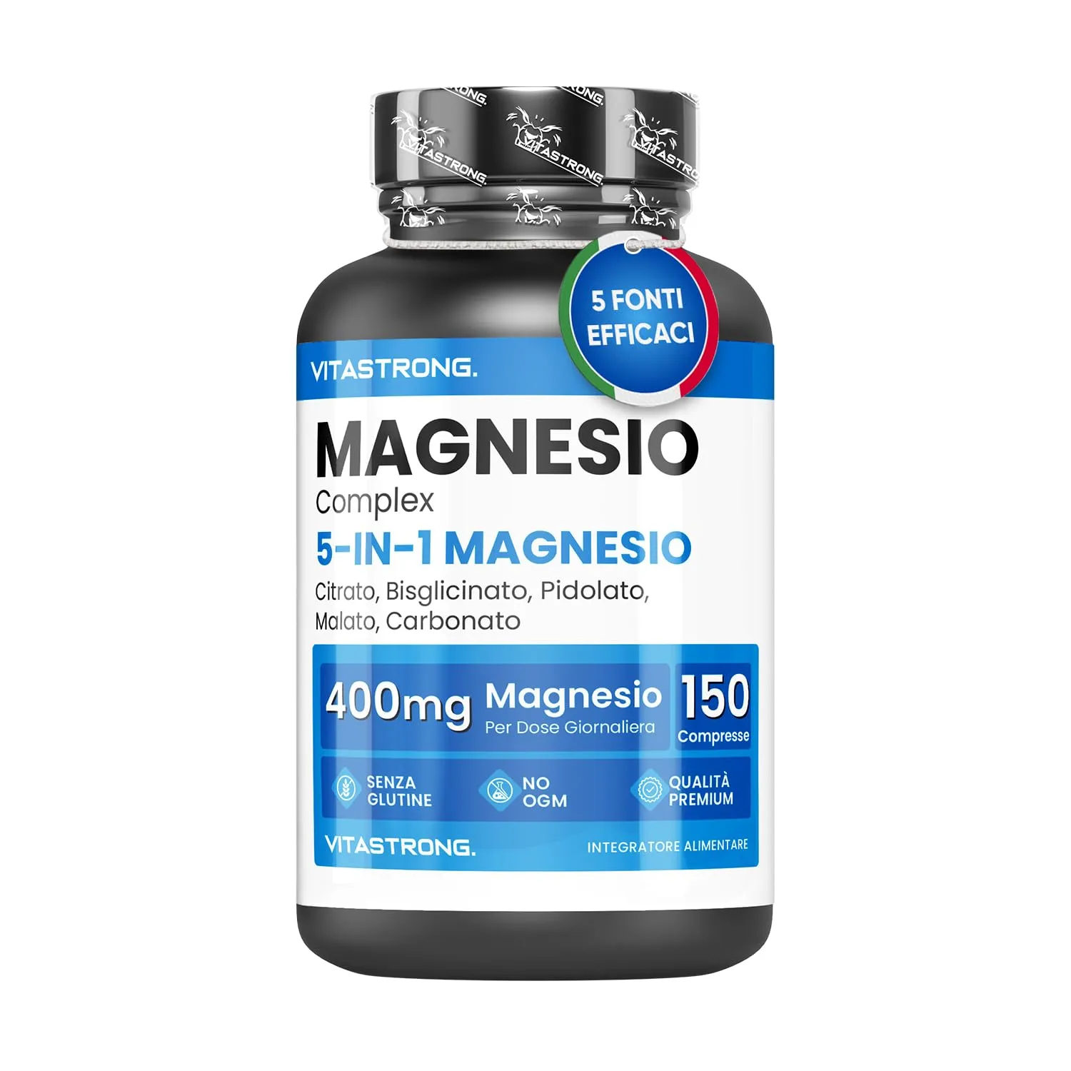 Magnesio Completo 400mg - 5 in 1
