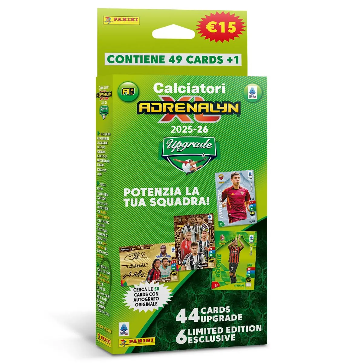 Calciatori Adrenalyn XL™ 2025-2026 Upgrade - Blaster Box Panini