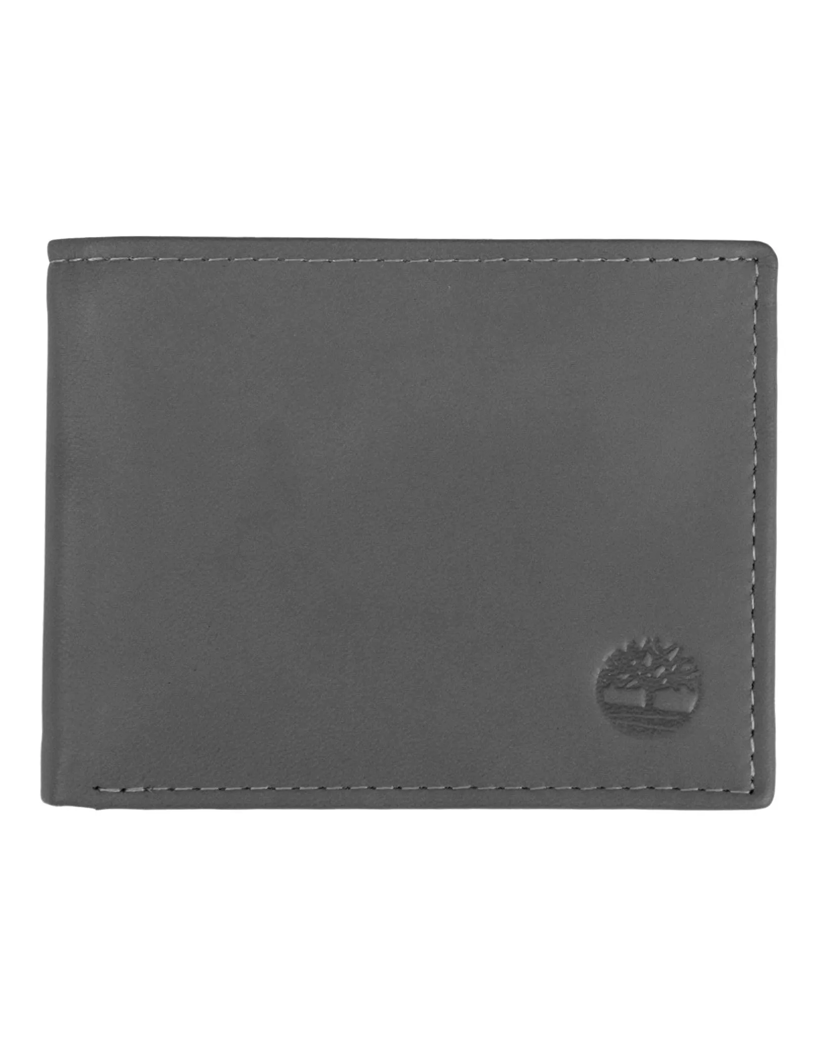 Timberland Portafoglio in Pelle con Tasca Ribaltabile, Carbone